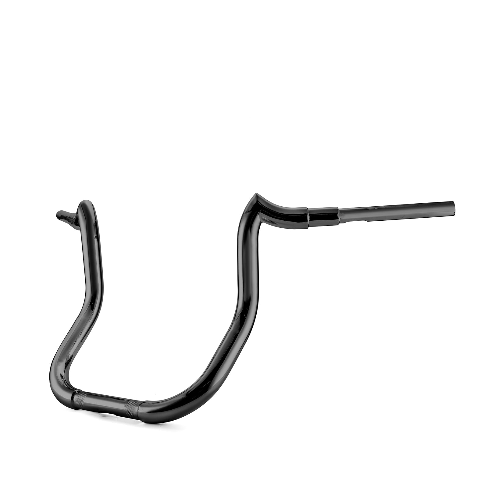 2020+ Indian Challenger Gloss Black Bagger Handlebar - 1.5 Inch Diameter, 14 Inch Rise | Premium Motorcycle Accessories for Comfortable Long-Distance Cruising