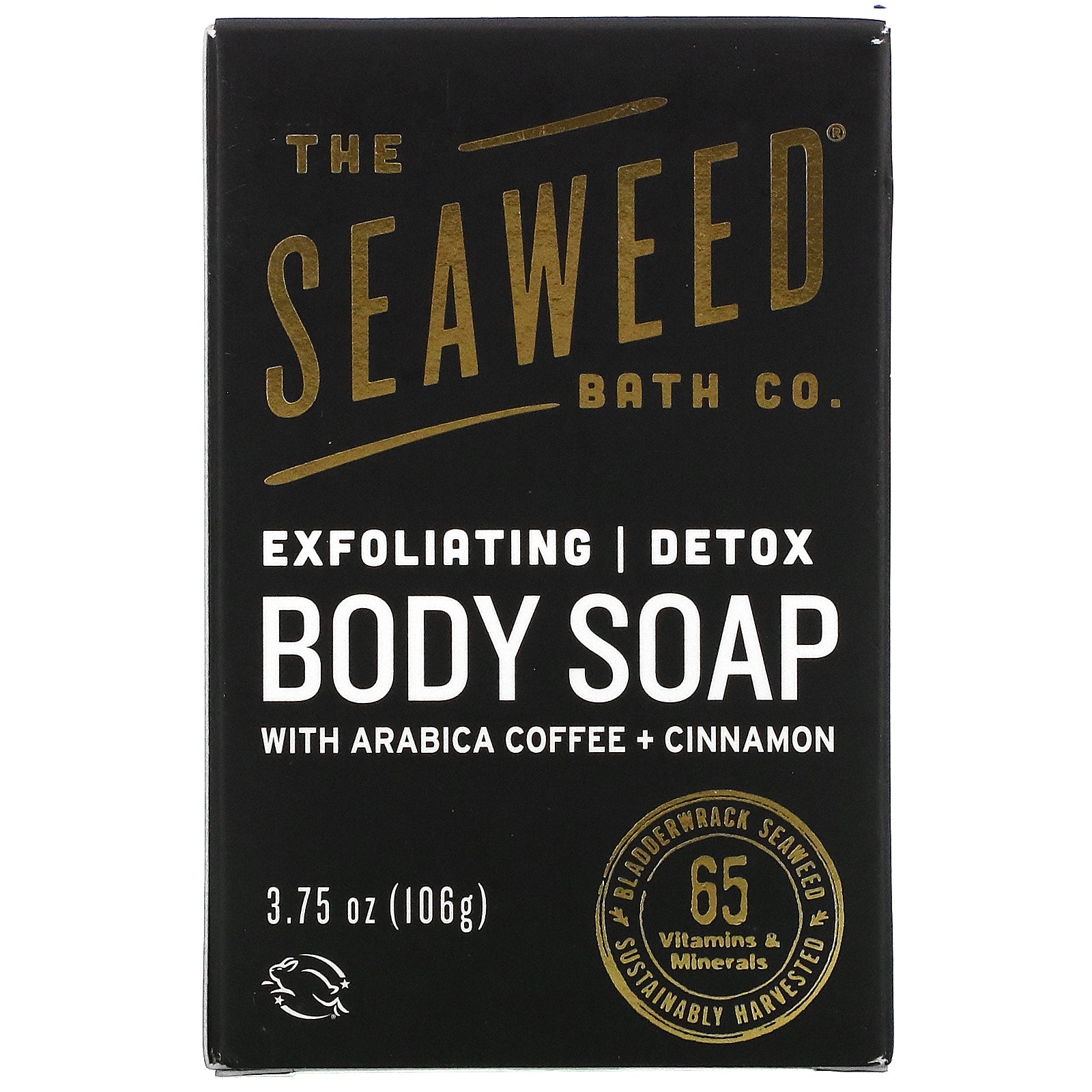 Organic Seaweed Exfoliating Detox Body Soap - Deep Cleansing & Skin Renewal for Smooth, Glowing Skin | Perfect for Post-Workout, Spa Days & Dry Skin Care