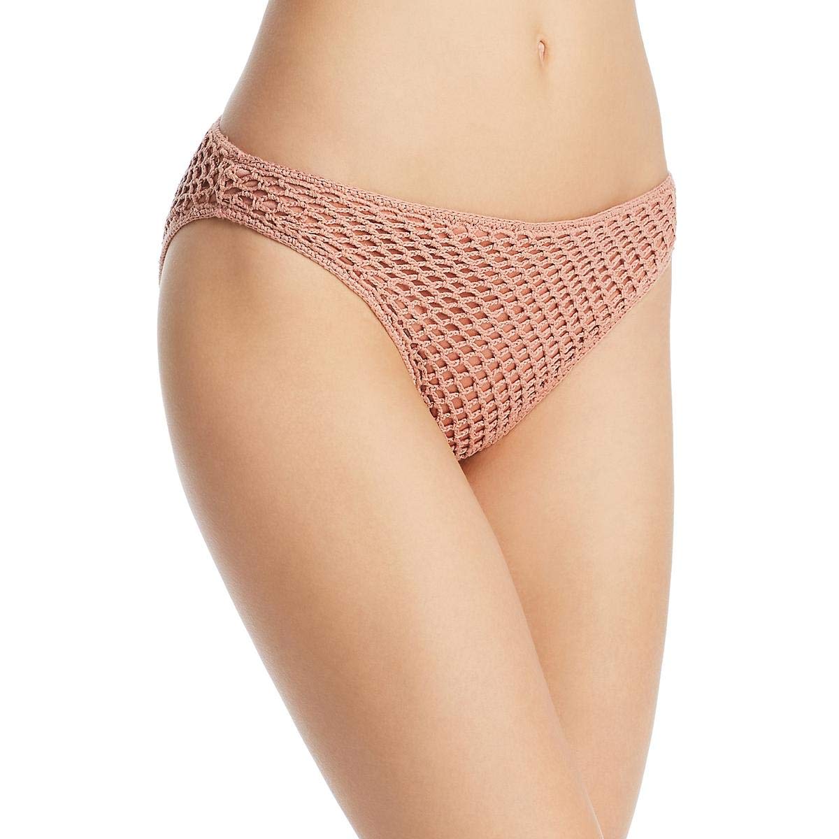 Women's Adrift Cheeky Crochet Bikini Bottom - Sexy High Cut Swimwear for Beach & Pool Party | Summer Vacation Essential