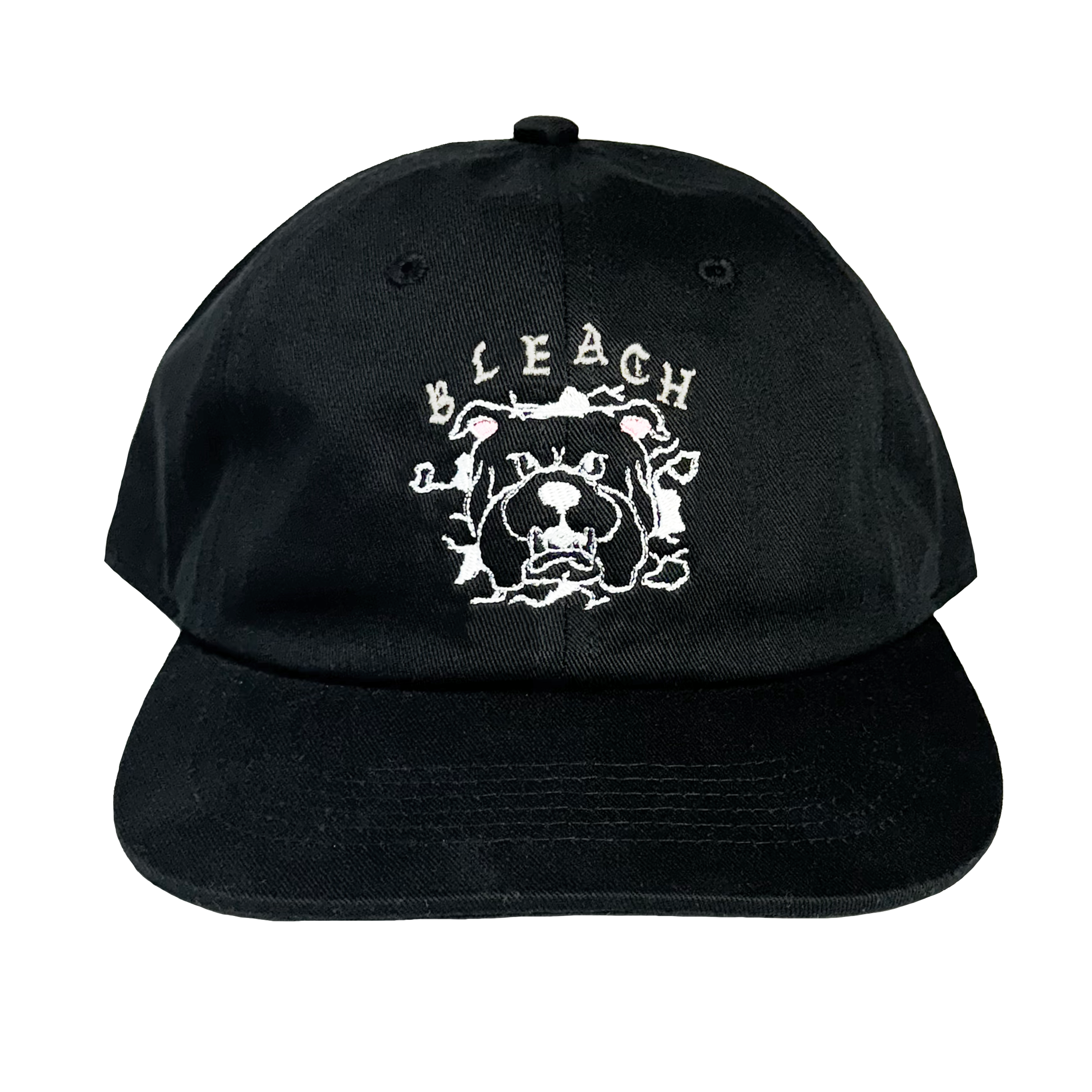 Bleach Big Dawg 6-Panel Snapback Hat - Black | Adjustable Baseball Cap for Men & Women | Perfect for Anime Fans, Streetwear Fashion, and Outdoor Activities