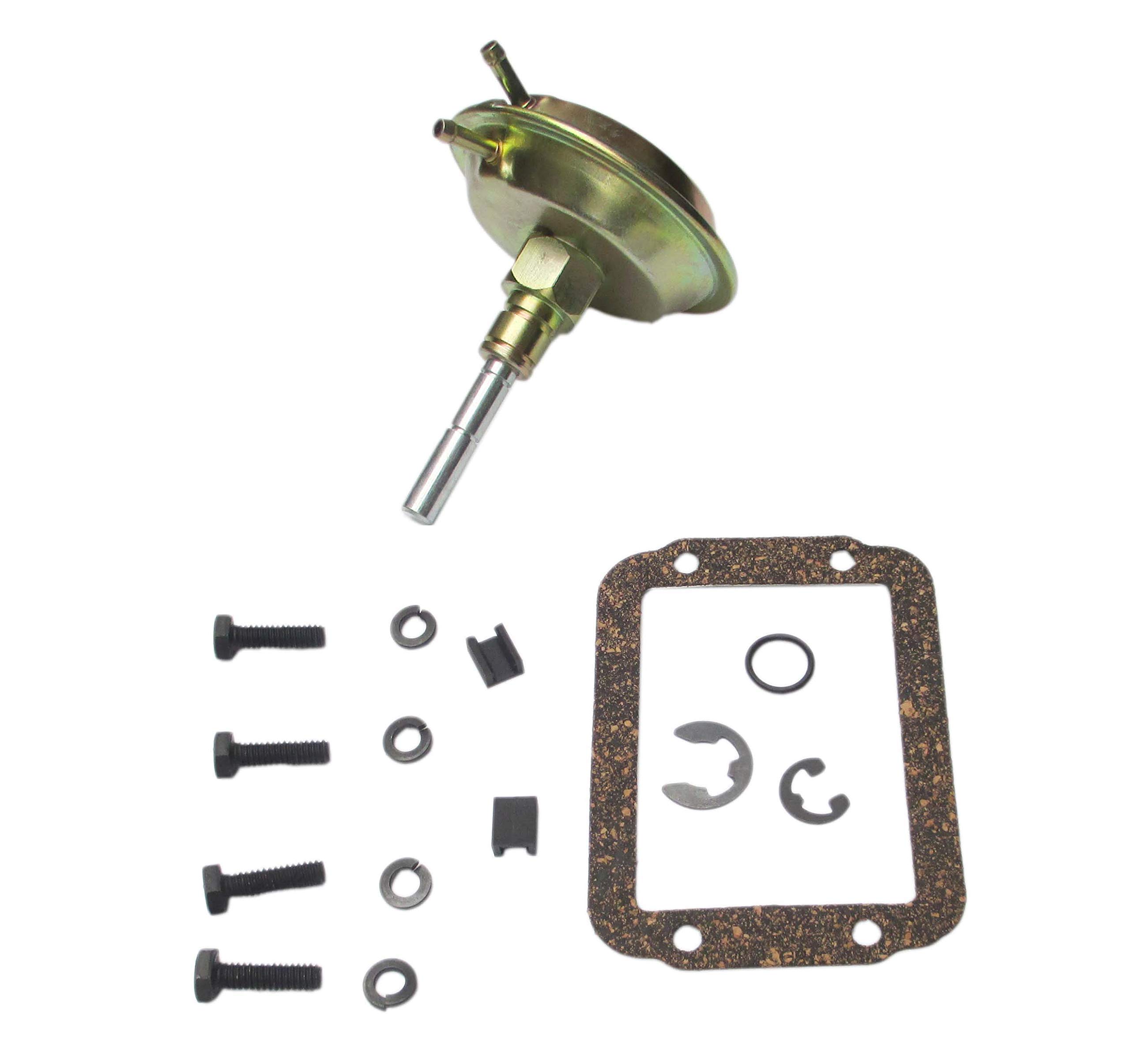 Dorman 600-202 4WD Vacuum Shift Actuator for 1991-1995 Jeep Wrangler - Front Axle Vacuum Disconnect Motor Replacement Part - Off-Road & 4x4 Adventure Accessory