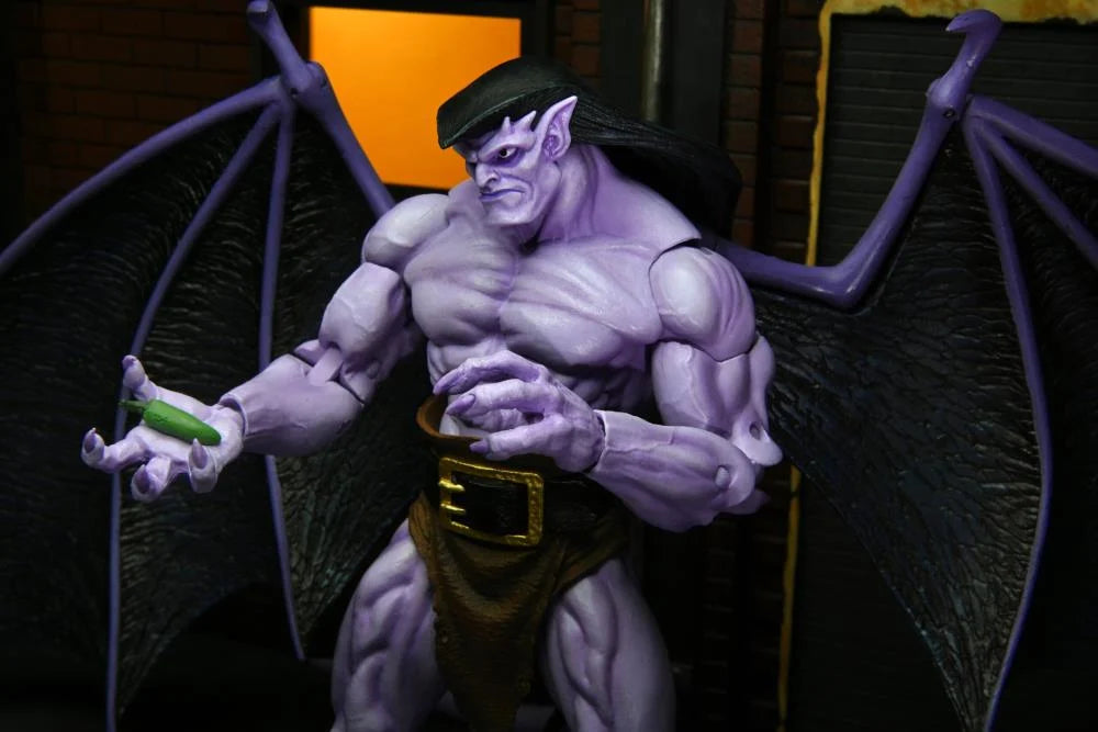 Goliath Disney’s Gargoyles NECA Ultimate Action Figure - Collectible 7-Inch Scale Figure with Multiple Accessories - Perfect for Display, Gifts, and Disney Fans Collection