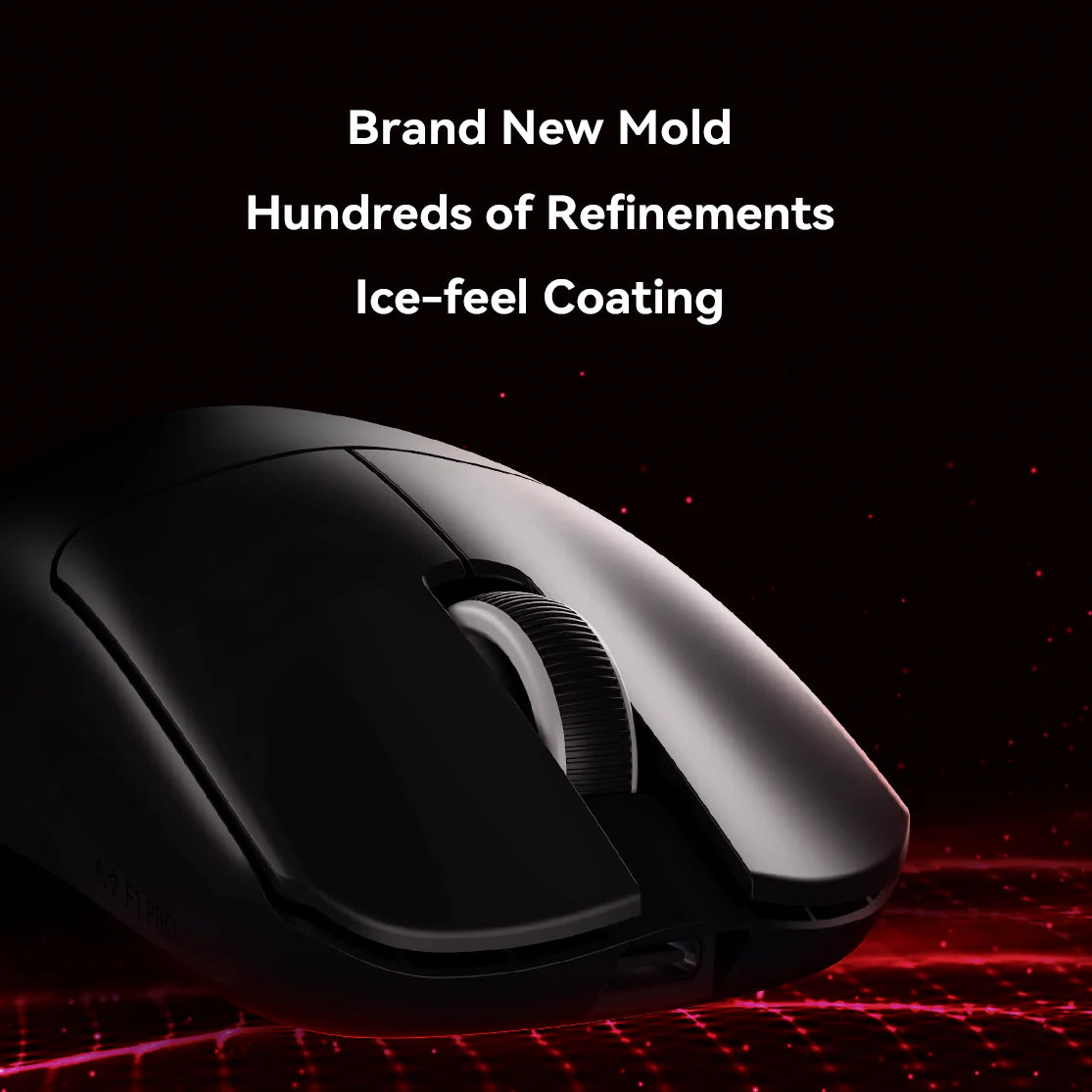 ATK Blazing Sky F1 Pro Wireless Gaming Mouse - White - 8000Hz Polling Rate - Ergonomic Design for PC & Laptop - Includes 8K Dongle - Perfect for FPS, MOBA & Esports Gaming