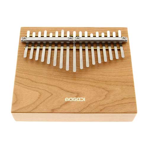 17-Note Kalimba Thumb Piano - Magadi Wooden Instrument for Relaxation, Meditation & Music Therapy | Perfect for Beginners, Kids & Adults