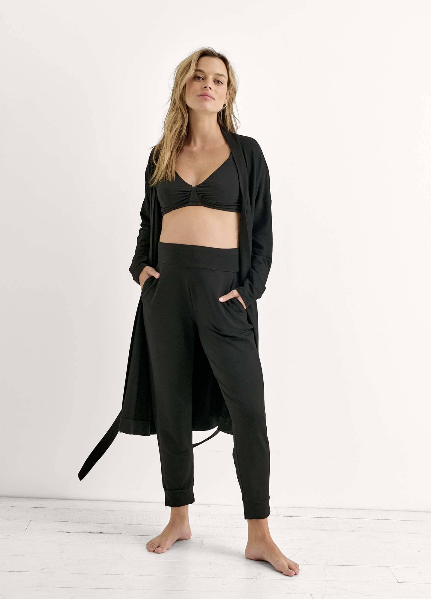 Comfortable Indoor Outdoor Jogger Pants for Women & Men - Lightweight, Breathable & Stretchy - Perfect for Running, Yoga, Lounging & Travel