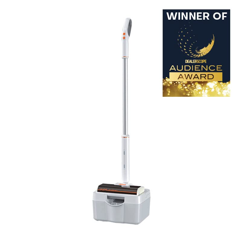 Equator 5lbs Cordless Electric Spin Mop with Self-Cleaning & Rechargeable Battery - Lightweight Floor Cleaner for Hardwood, Tile & Laminate Floors - Perfect for Home, Kitchen & Office Cleaning