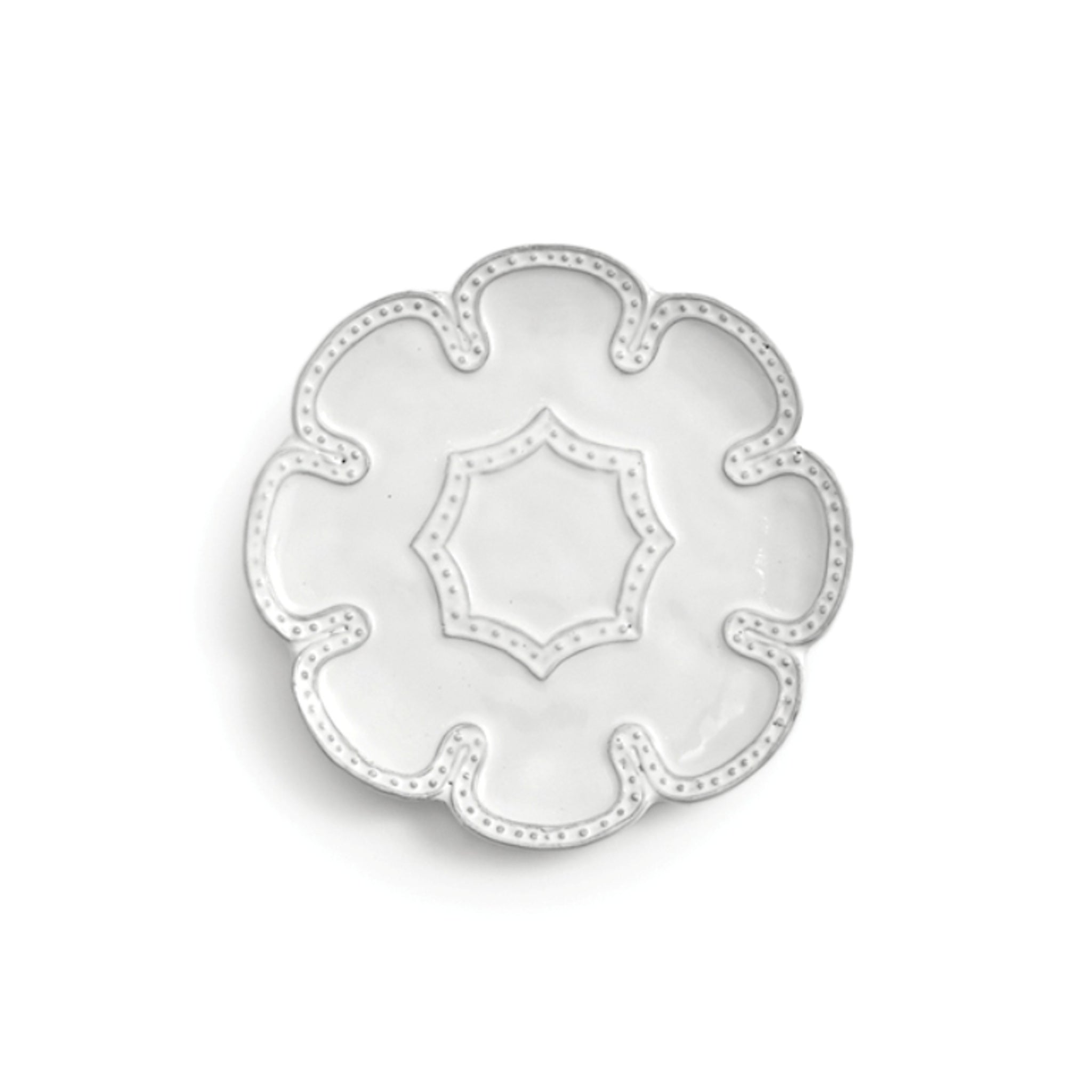 Bella Bianca Elegant Canape Plate - Premium Porcelain Appetizer Serving Tray for Parties, Weddings & Entertaining - Perfect for Hors d'Oeuvres, Finger Foods & Cocktail Receptions