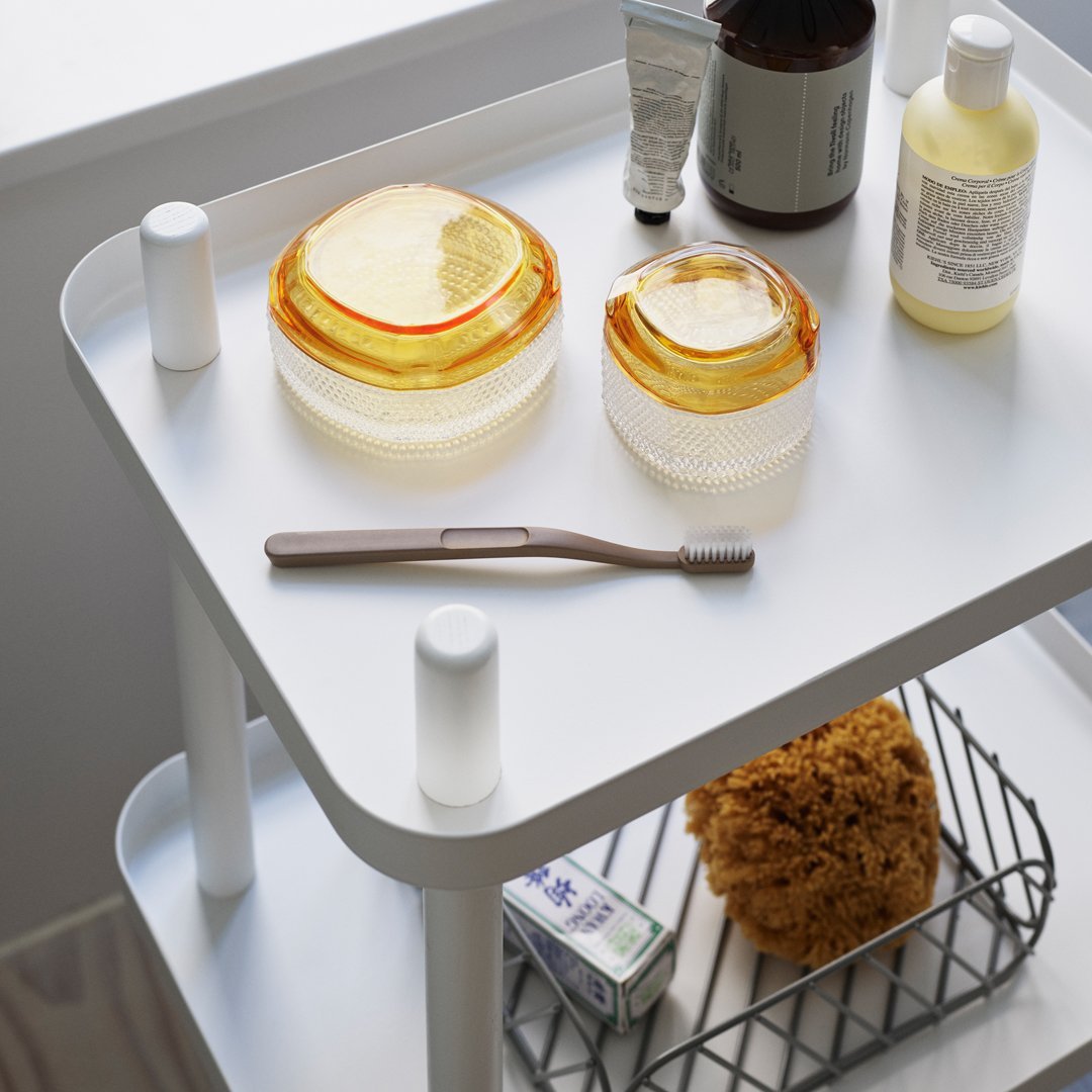 Simon Legald Block Shelf by Normann Copenhagen - Modern Wooden Wall Shelf for Living Room, Bedroom & Office Decor