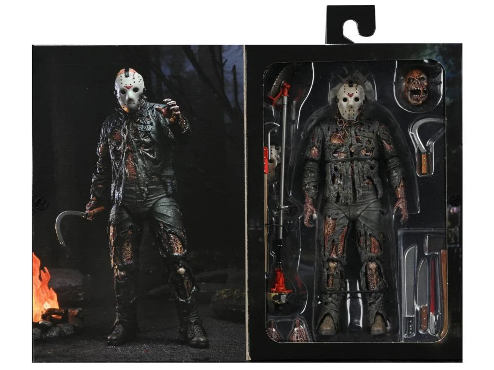 Friday the 13th Part VII Ultimate Jason (The New Blood) Action Figure - Horror Movie Collectible for Fans & Halloween Decor