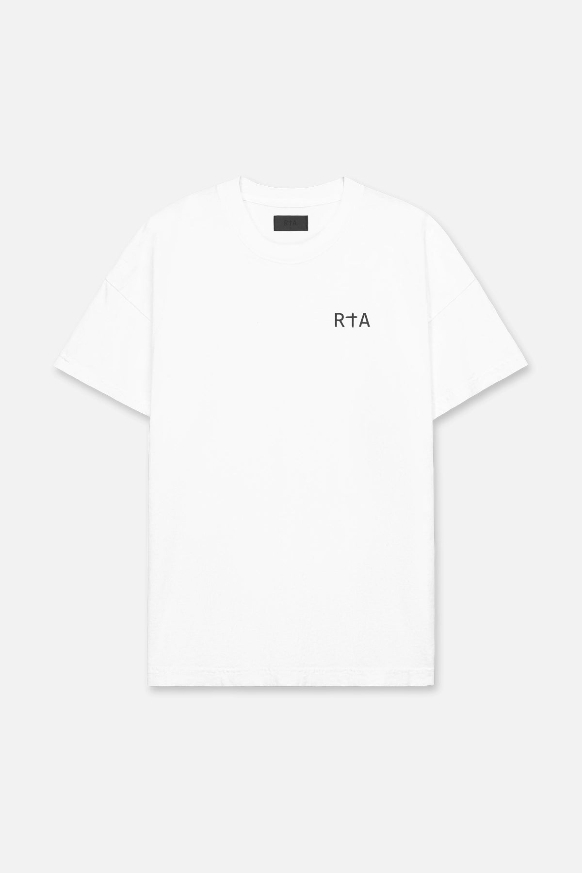 Colin Men's Short Sleeve T-Shirt with White Chest Logo - Casual Comfort Fit for Everyday Wear, Gym, and Outdoor Activities