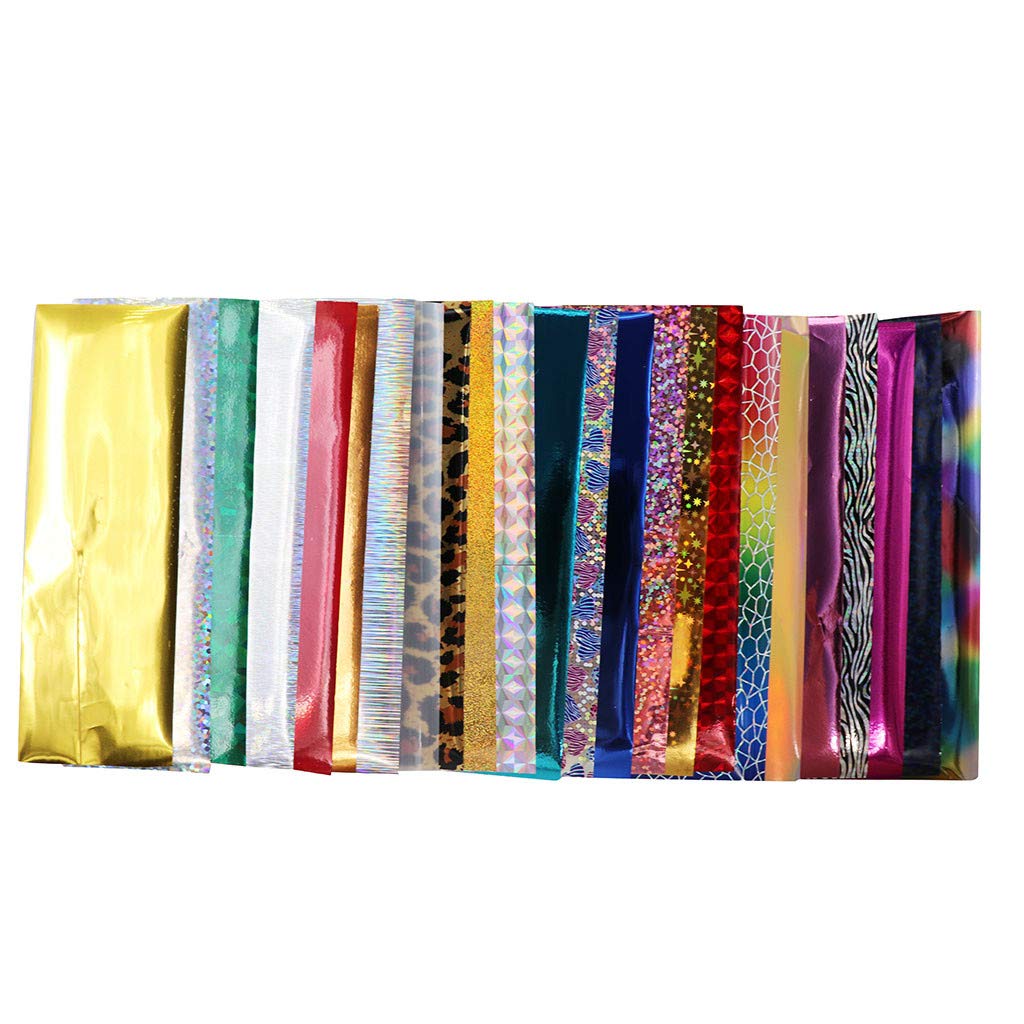 Shining Beauty Mixed Nail Art Decoration Set - 24 Rolls for Professional Nail Tech & DIY Manicure | Perfect for Salon, Home Use & Gift Giving