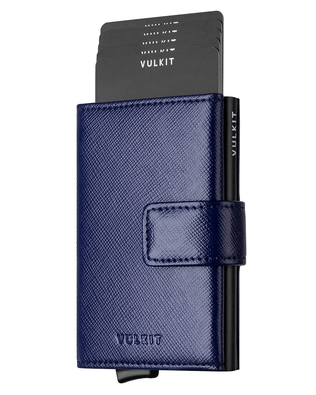 Slim RFID Blocking Wallet for Men - Leather Card Holder for Travel & Daily Use
