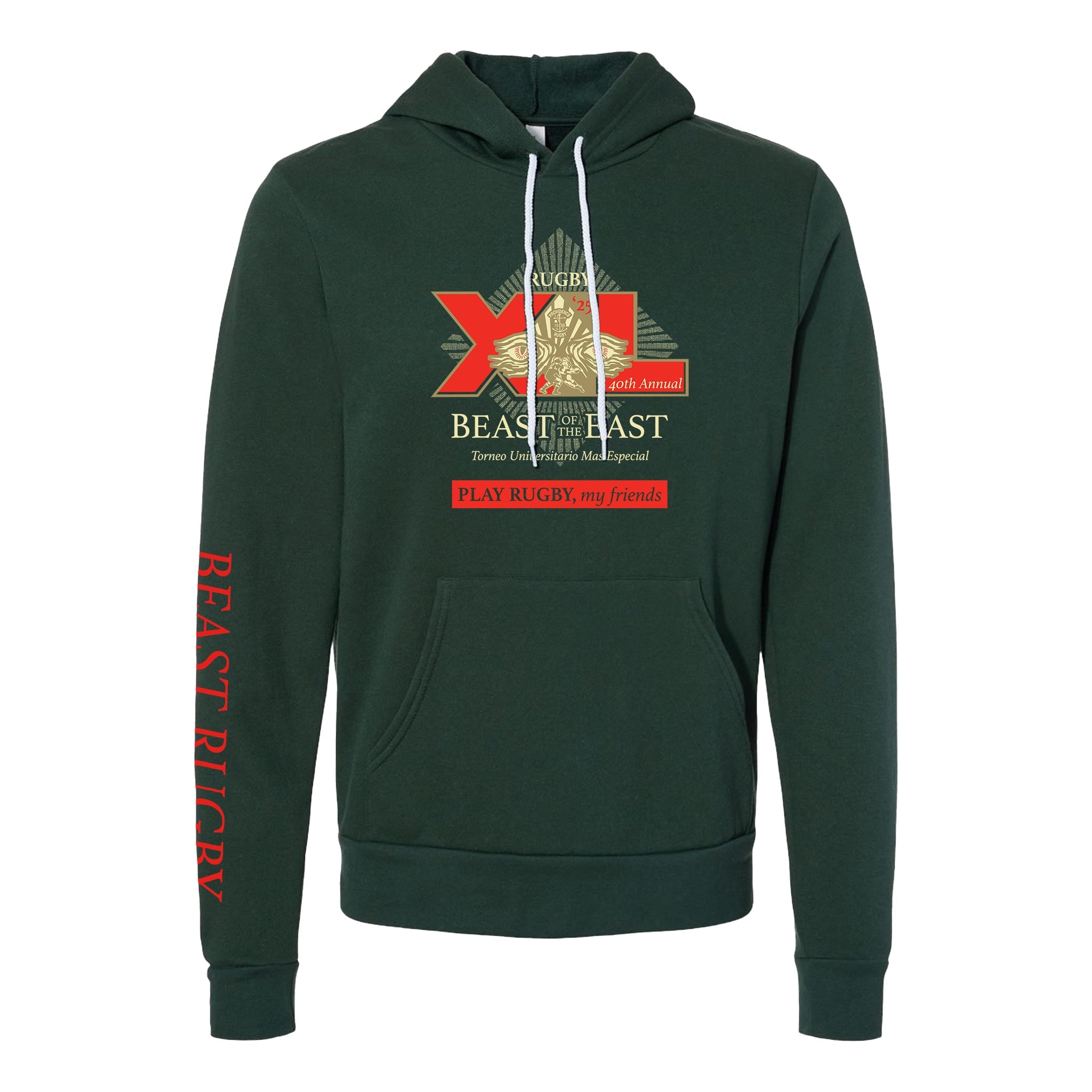 BOE '25 Dos Beast Hoodie - Trendy Streetwear Pullover for Men & Women | Comfortable Cotton Blend | Perfect for Casual Wear, Gym, and Outdoor Activities