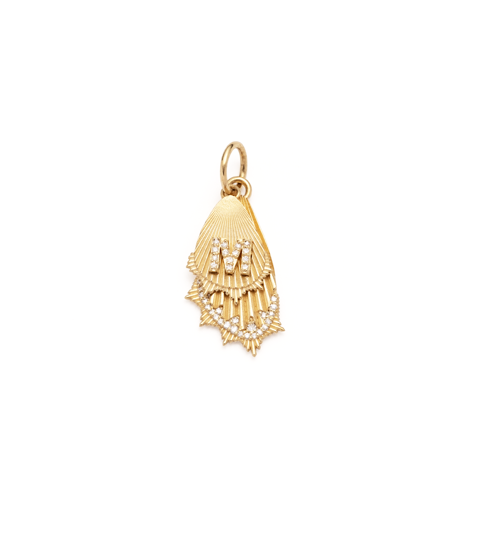 Butterfly Wings Miniature Medallion Necklace - Dainty Initial Pendant Jewelry for Women, Perfect for Everyday Wear & Gift Giving