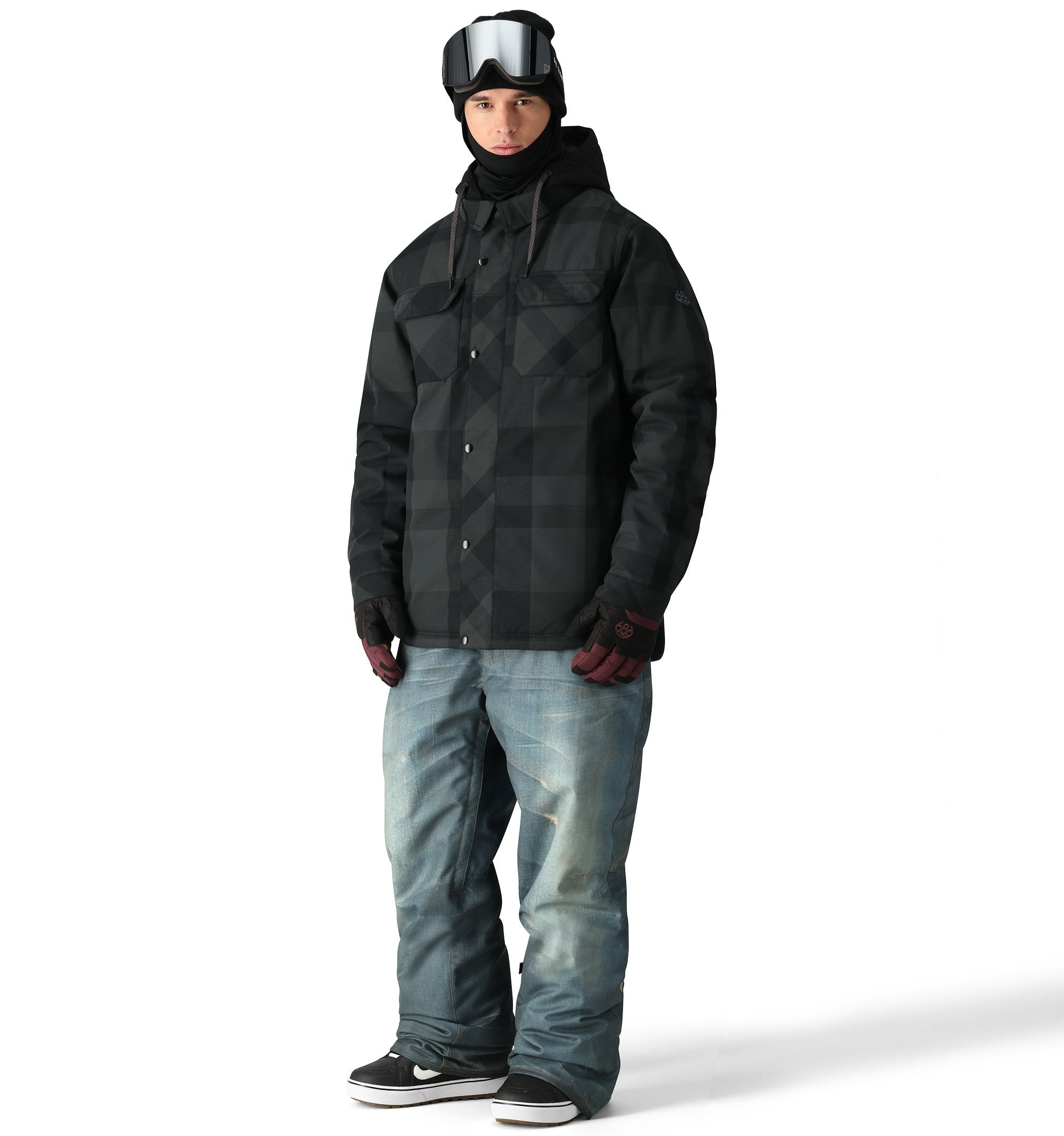 686 Men's Woodland Insulated Winter Jacket - Waterproof & Windproof Outdoor Hunting Coat for Cold Weather - Perfect for Camping, Hiking & Snow Sports (2025 Edition)
