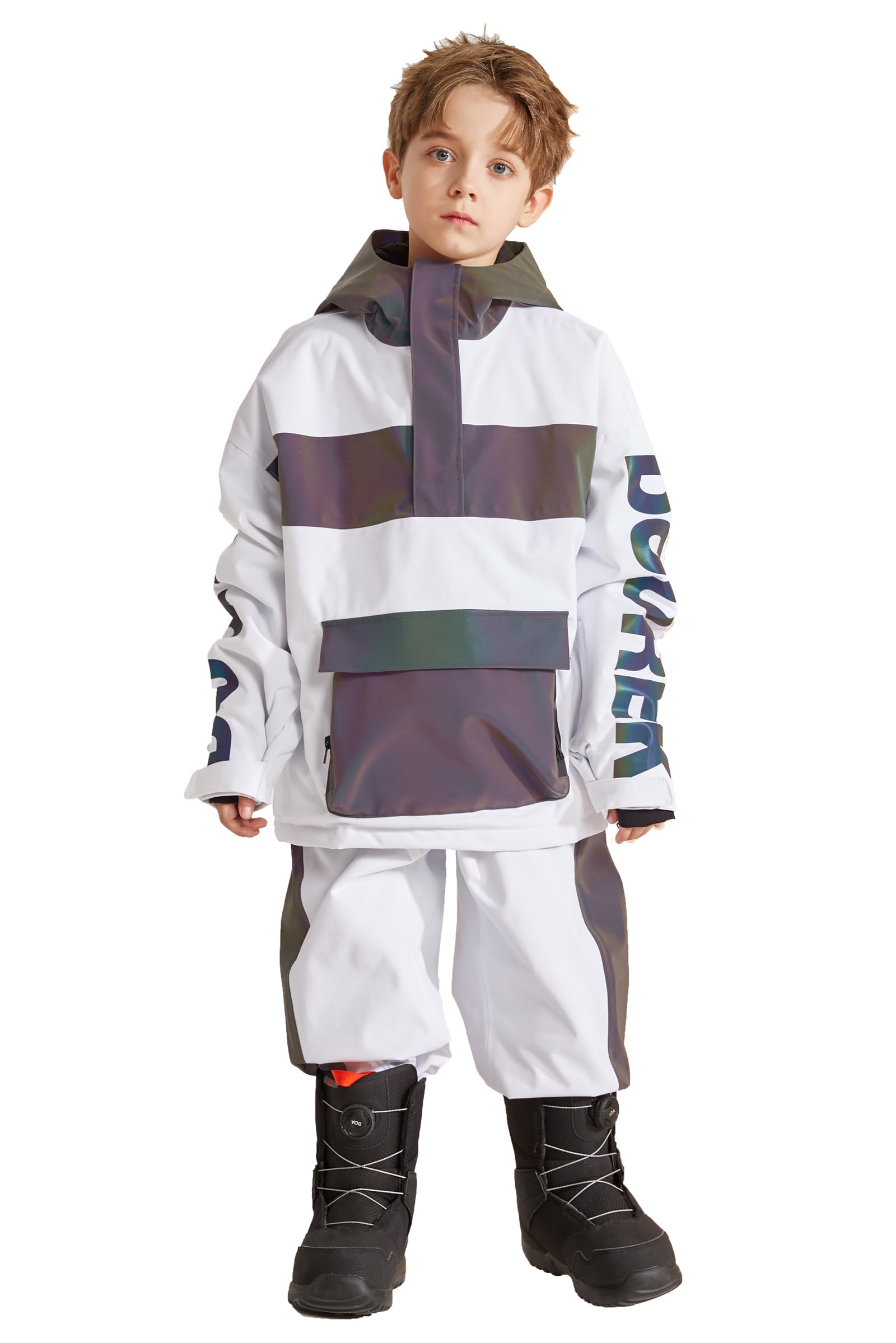 Kids Snow Jacket & Pants Set - Girls Winter Ski Suit for Snowboarding | Waterproof Cold Weather Gear & Coveralls | Perfect for Skiing, Snow Play & Outdoor Winter Activities