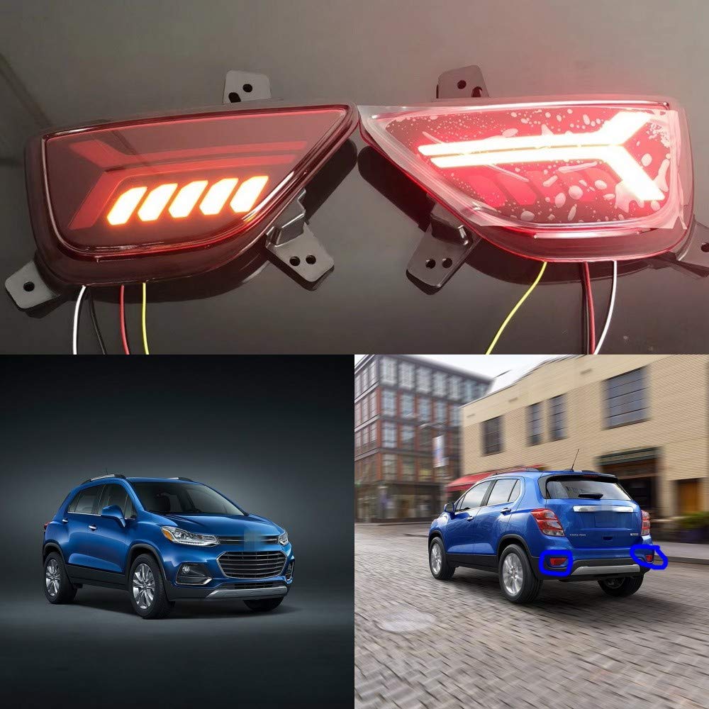 LED Brake Lights & DRL Turn Signal Lights for Chevrolet Trax 2017-2020 - Bright Night Driving Safety Lights for Enhanced Visibility on Roads