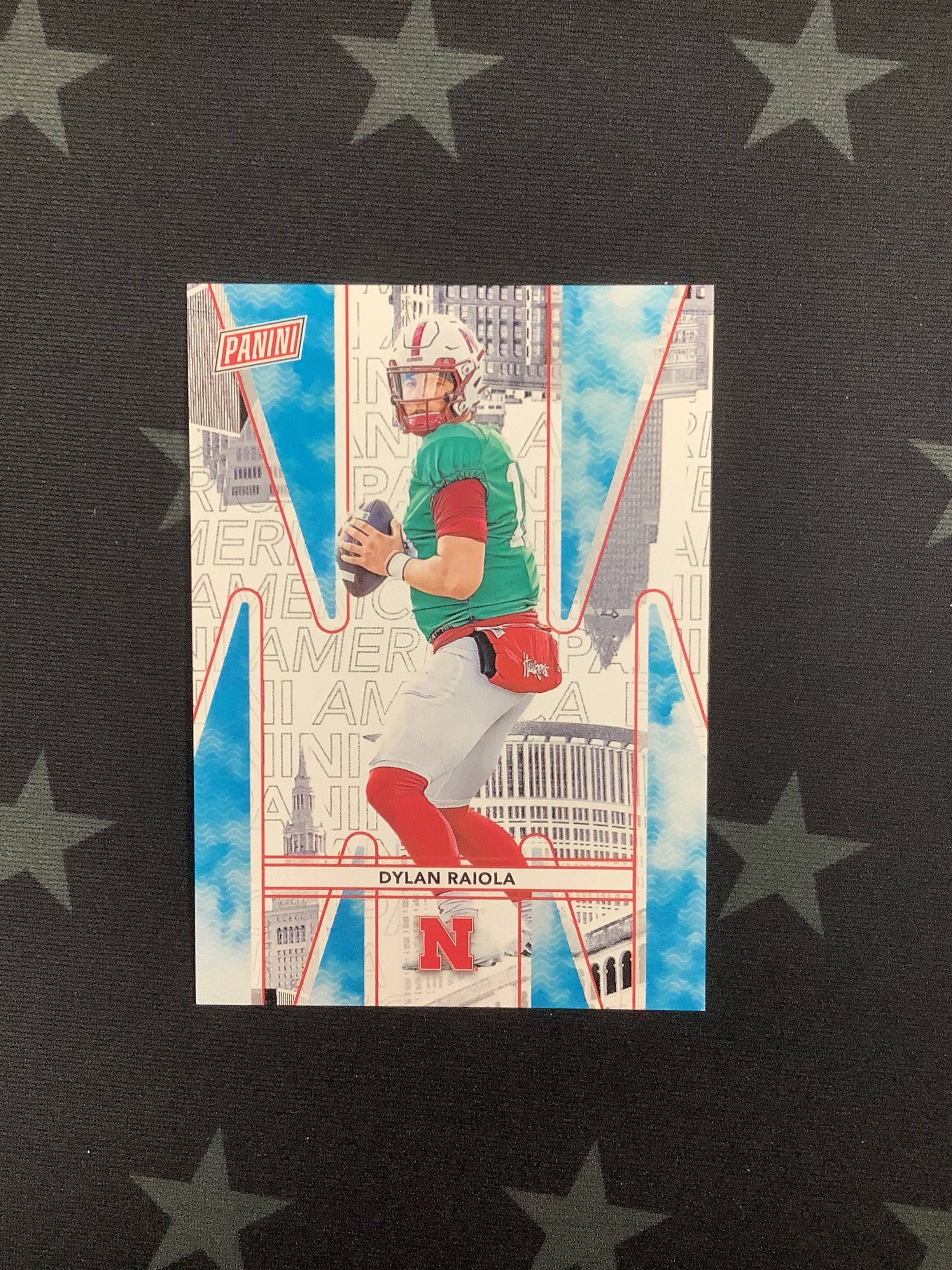 2024 Panini National Convention Prospects Dylan Raiola #RP1 Rookie Card - Collectible Football Trading Card for Sports Memorabilia Enthusiasts - Perfect for Display, Trading, and Investment