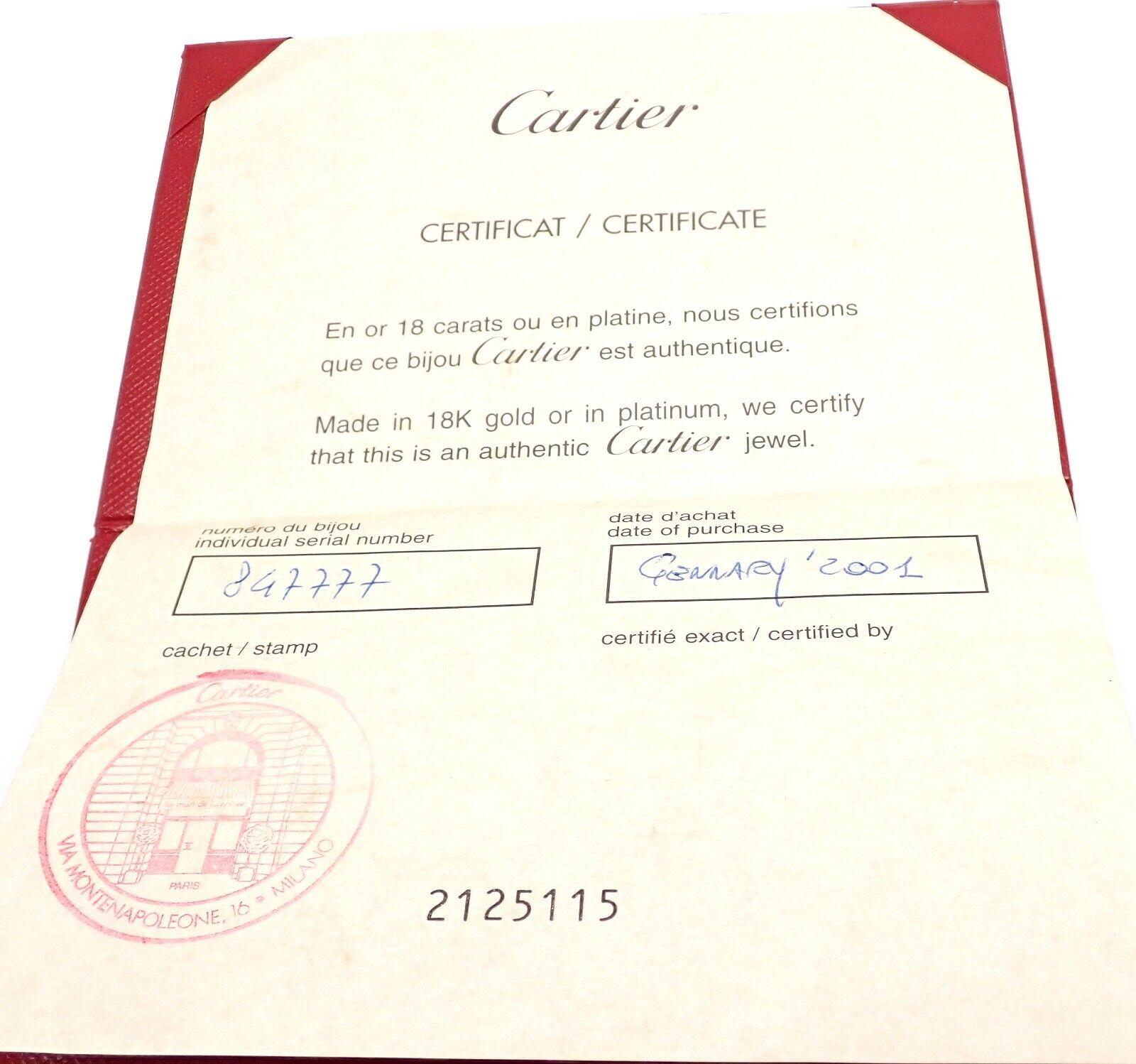 Authentic Cartier Orissa 18K White Gold Diamond Necklace with Certificate & Box - Luxury Jewelry Gift for Women, Perfect for Weddings, Anniversaries & Special Occasions