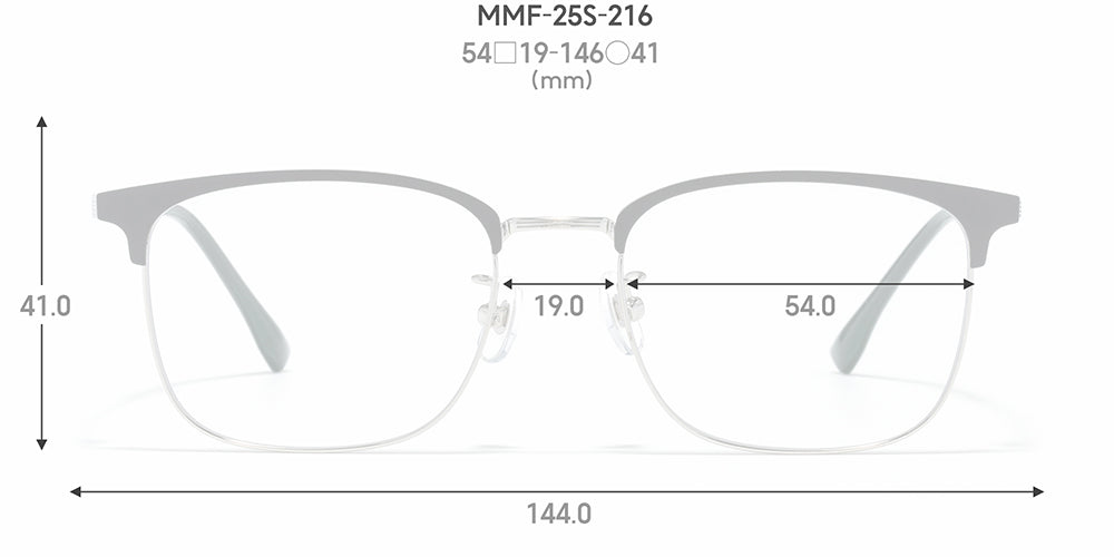 JINS Switch BASIC 216 97 - Stylish Blue Light Blocking Glasses for Digital Eye Strain Relief | Computer Glasses for Gamers, Office Workers & Students | Reduce Eye Fatigue from Screens