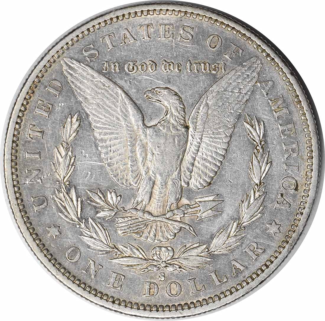 1883 S Morgan Silver Dollar AU | Rare Collectible Coin for Sale | Perfect for Coin Collectors & Historical Enthusiasts | Ideal for Investment & Display