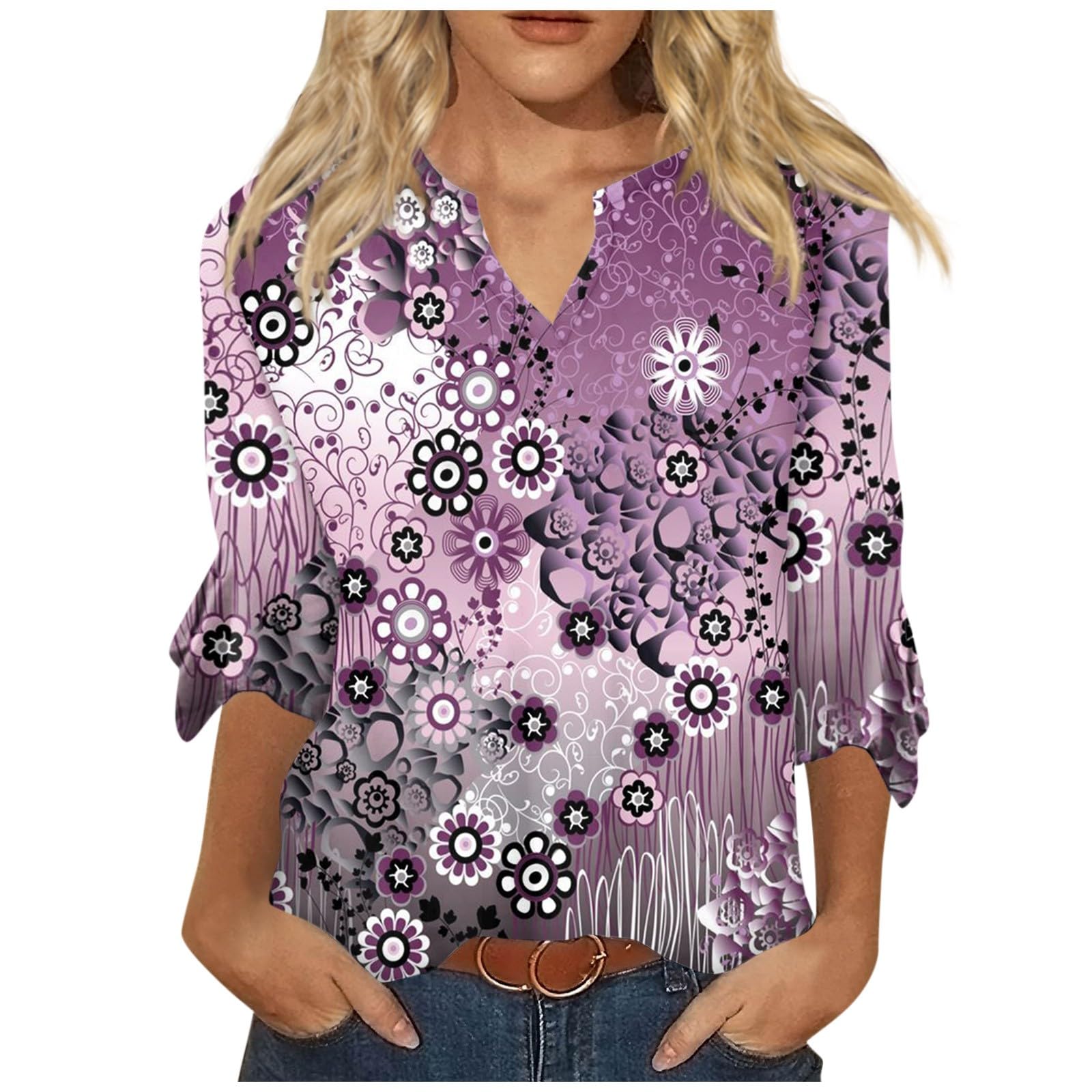 Women's Summer T-Shirts - Breathable Casual Short Sleeve Tops for Outdoor Activities, Travel & Everyday Wear
