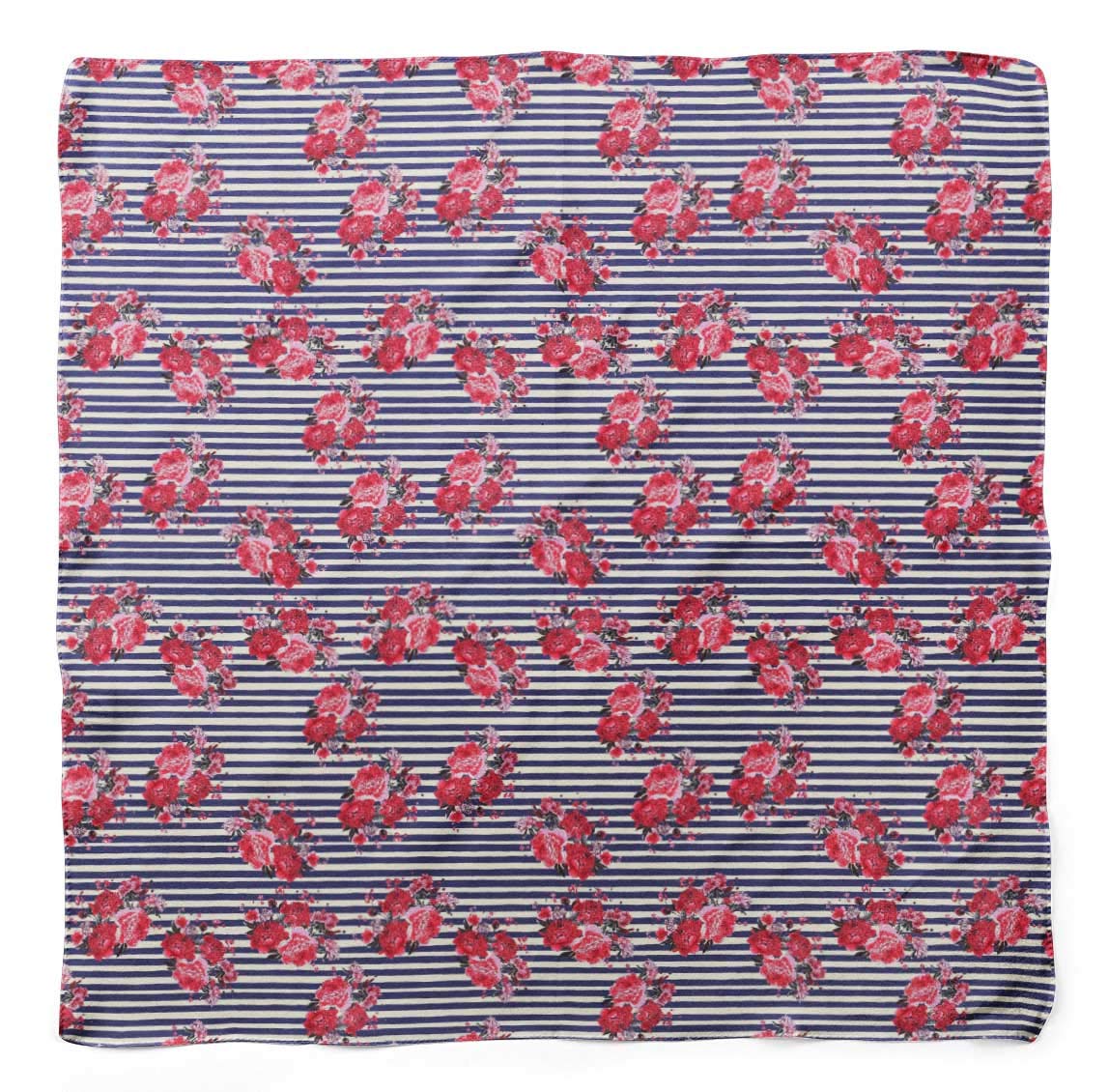 Bimba Printed Pure Silk Scarf - Women's Fashion Hair Neck Head Wrap Bandana for Styling, Accessorizing & Special Occasions