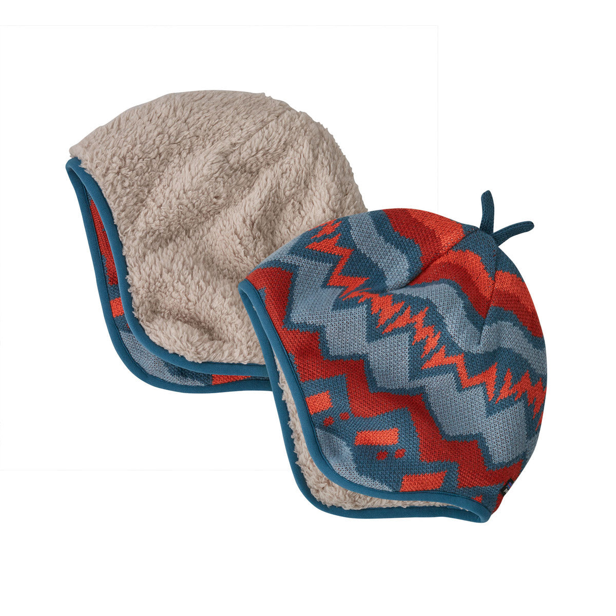 Lofoten Geo Knit: Wavy Blue