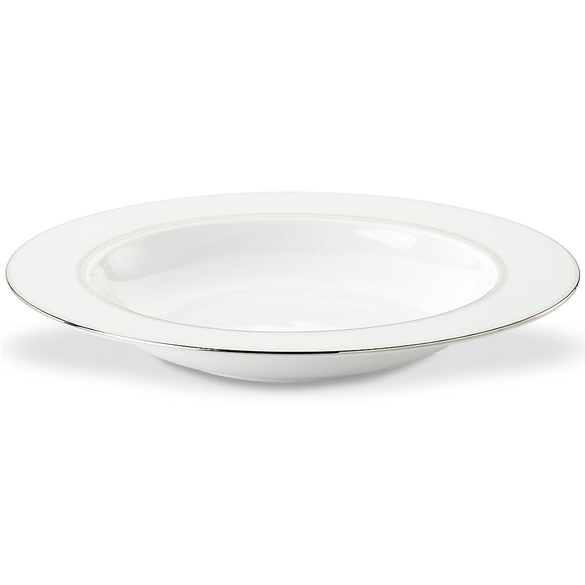 June Lane Rim Soup Bowl - Elegant Ceramic Soup Bowls Set of 4, Microwave & Dishwasher Safe - Perfect for Soups, Salads, Cereals & Home Dining