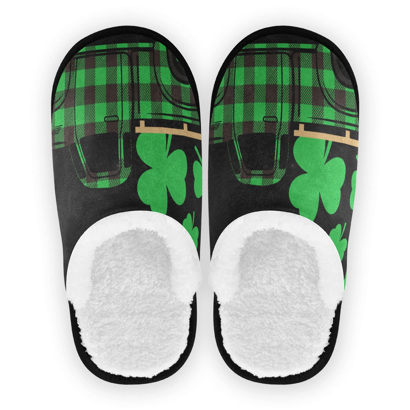 Funny House Slippers for Women & Men - Soft Indoor Outdoor Slippers with Non-Slip Sole - Perfect for Home, Office, and Travel Use