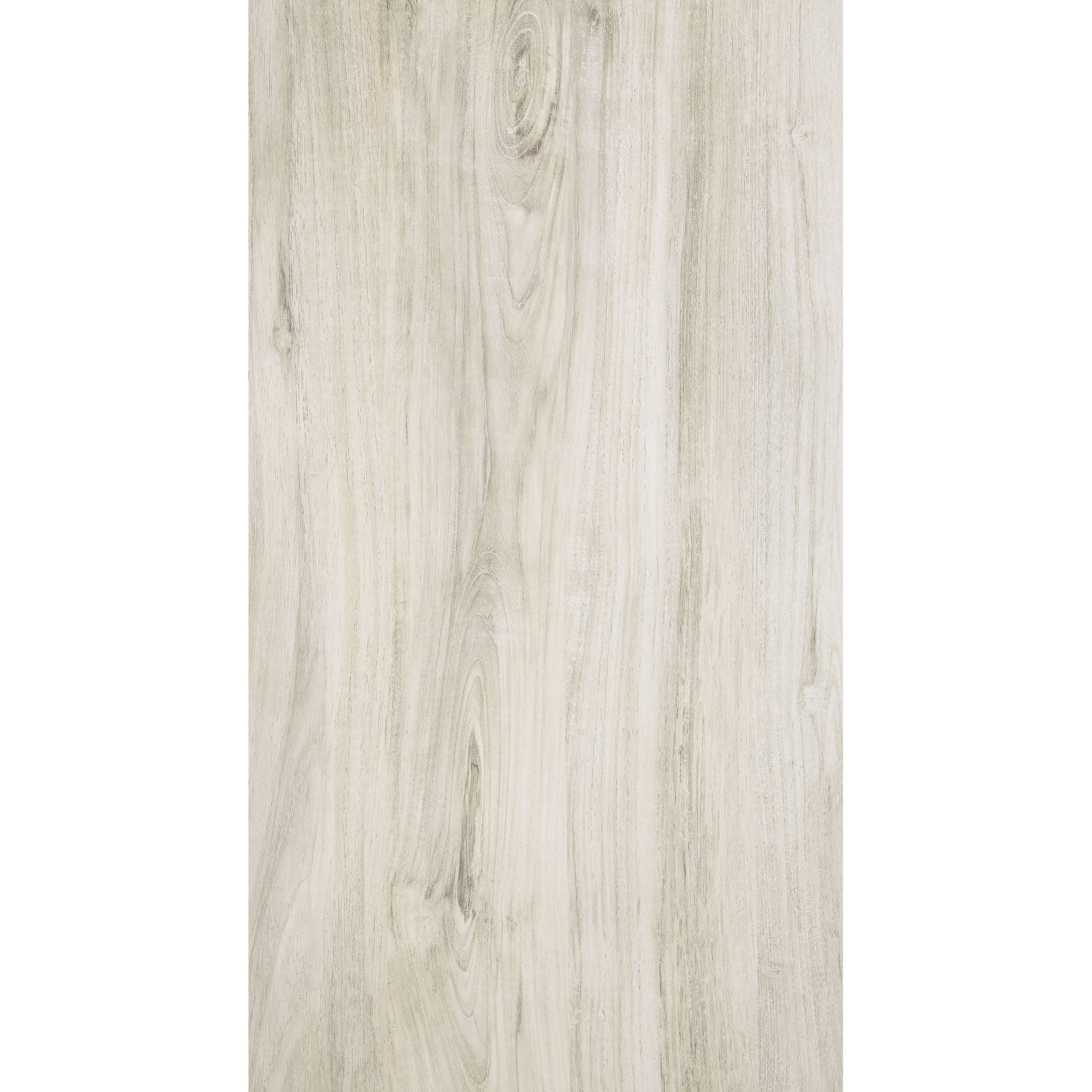 Bellaby Panel Bed - Whitewash Finish Queen Size Bed Frame with Wooden Slats - Perfect for Modern Bedroom, Guest Room & Dorm Decor