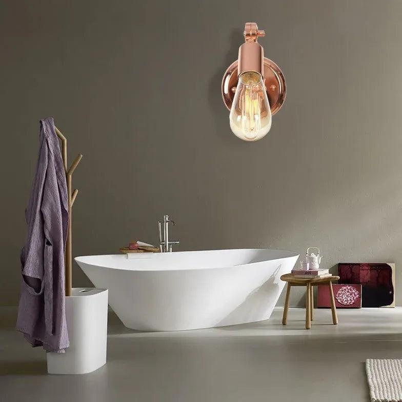 Elegant Rose Gold Wall Lights for Indoor Decor - Perfect for Living Room, Bedroom & Hallway Lighting
