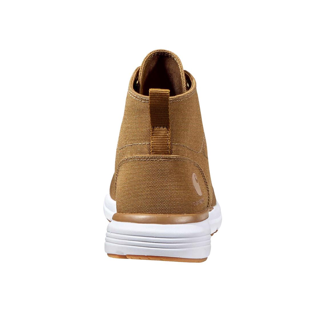 Haslett 5 Inch Soft Toe Canvas Moc Toe Chukka Boots for Men - Comfortable Brown Casual Shoes for Walking, Hiking & Outdoor Activities