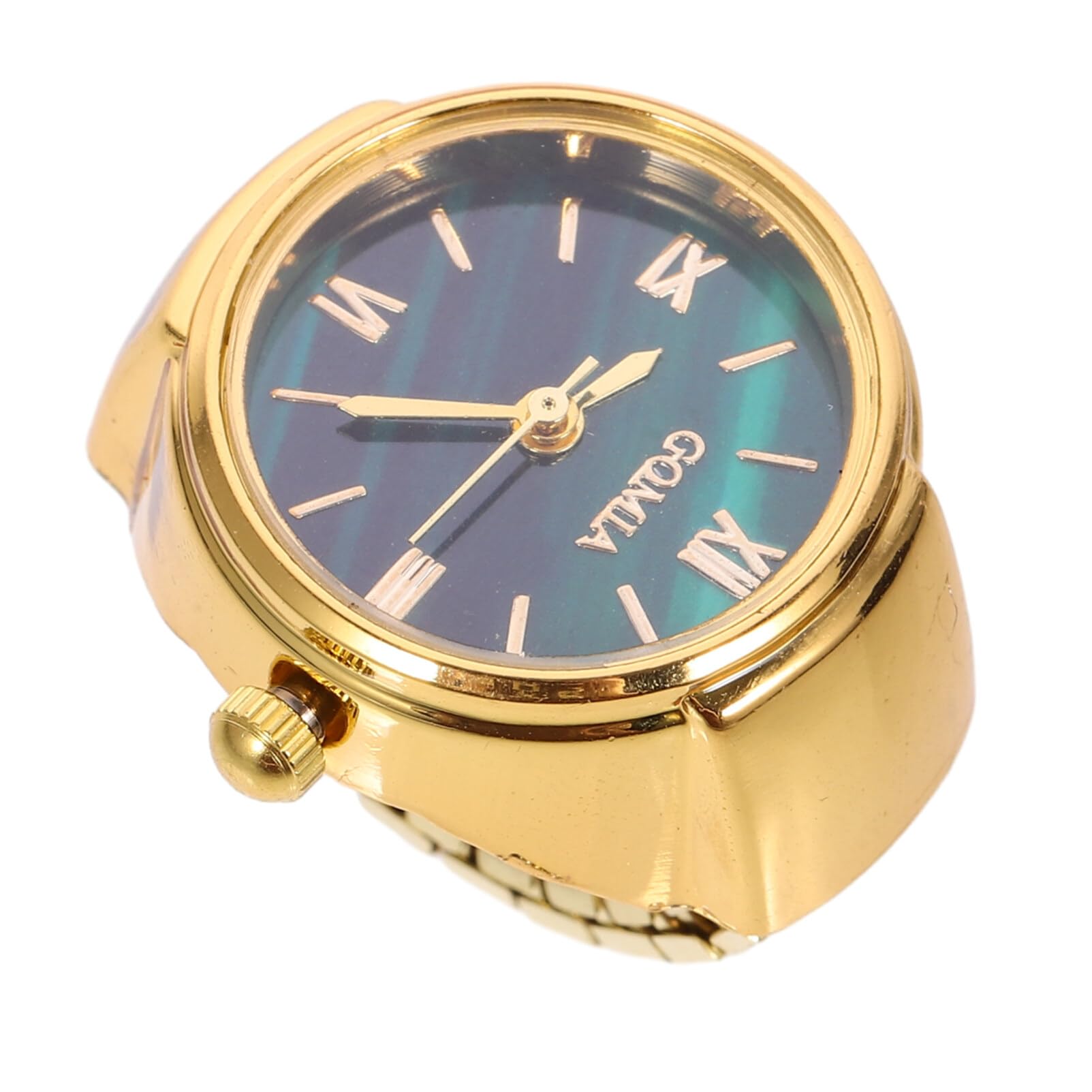 Digital Finger Ring Watch for Men & Women - Stylish Vintage Zinc Alloy Mini Watch with LED Display - Perfect for Kids, Fashion Accessories, and Unique Gifts (Great for Parties, Cosplay & Everyday Wear)