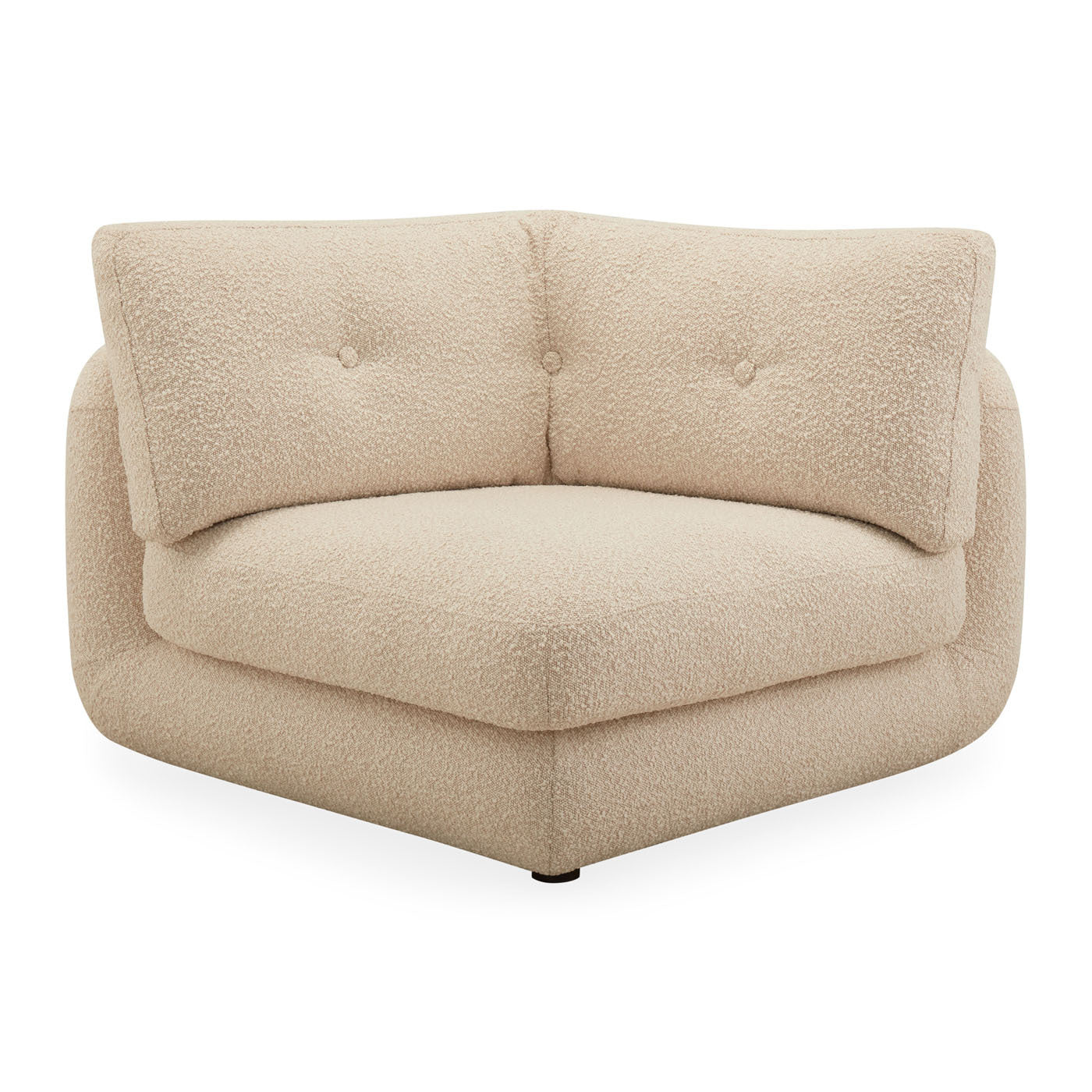 Pompidou 40 Modular Corner Piece - Versatile Sofa Section for Modern Living Room, Home Theater & Office Lounge - Durable & Stylish Furniture