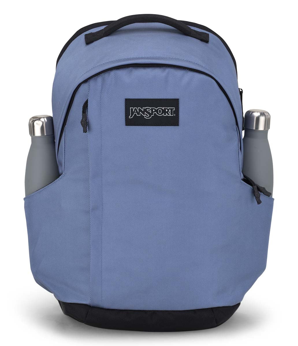 JanSport Station Pack Backpack - Lightweight Laptop Bag for School & Travel, Elemental Blue | Durable College Backpack with Padded Sleeve for 15