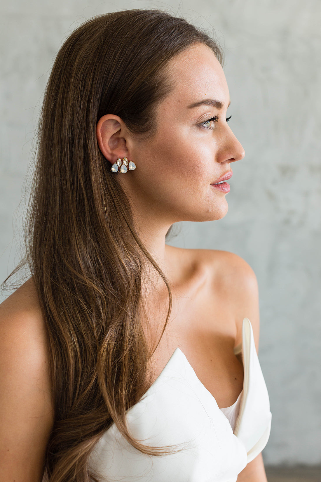 Aria Earrings for Women - Elegant Gold Hoop Earrings for Everyday Wear | Perfect for Parties, Weddings & Office Outfits