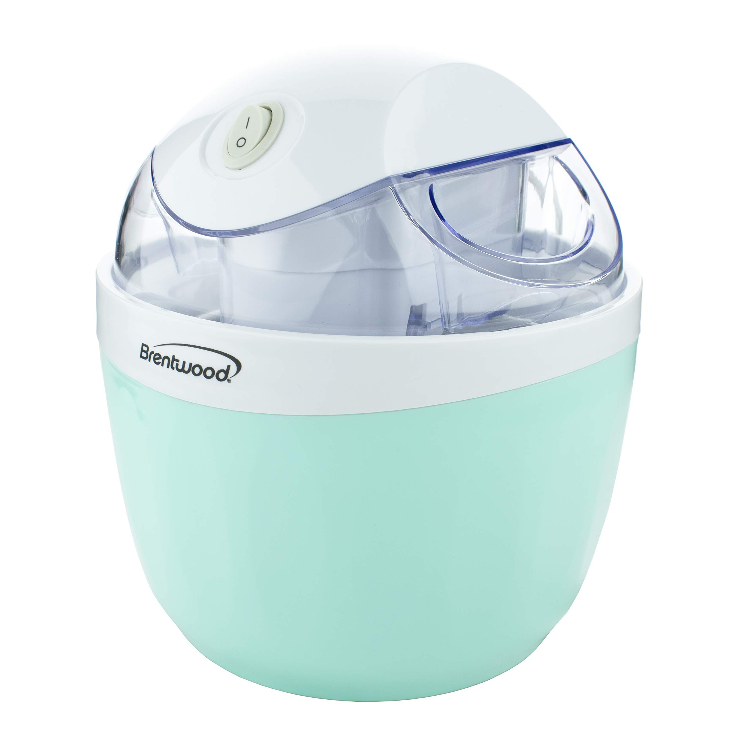 Brentwood TS-1410BL 1 Quart Electric Ice Cream Maker - Make Homemade Ice Cream, Sorbet, Frozen Yogurt, Gelato & Custard - Compact & Easy to Use - Perfect for Parties, Family Gatherings & Summer Treats (Blue)