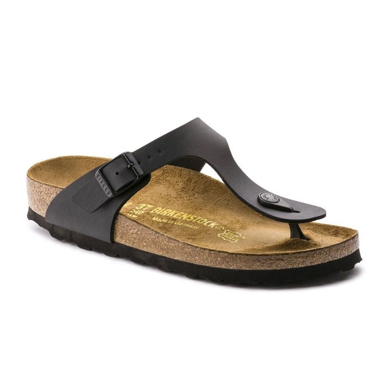 Women's Gizeh Birko-Flor Black Sandals - Comfortable & Stylish Summer Shoes for Walking, Travel, and Casual Outfits