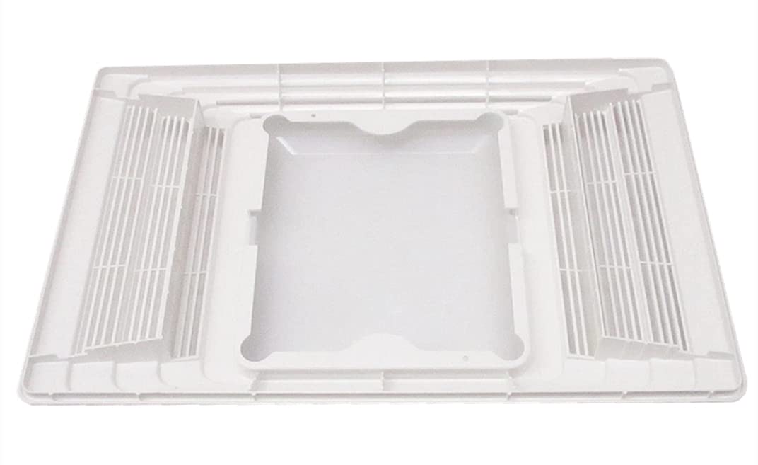 Broan Nutone Vent Fan Grille and Lens Cover Assembly Kit Replacement - S97013662 - Perfect for Bathroom, Kitchen, and Home Ventilation Systems