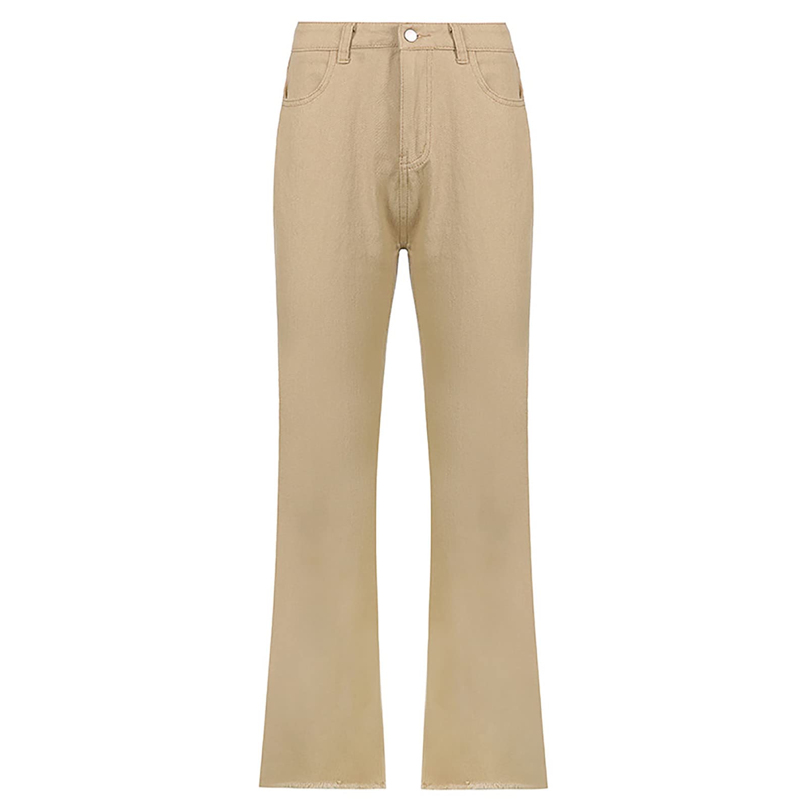 THCMS Women's High Waist Wide Leg Lounge Pants - Soft Comfortable Solid Color Casual Pants for Home, Yoga, Travel & Relaxation
