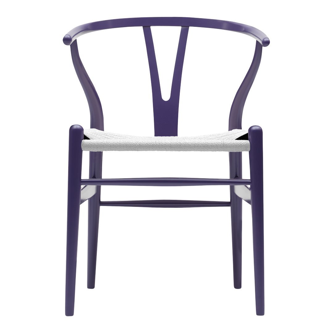 CH24 Wishbone Chair by Hans J. Wegner | Modern Scandinavian Dining Chair in Soft Colors | Perfect for Dining Rooms, Kitchens & Home Offices