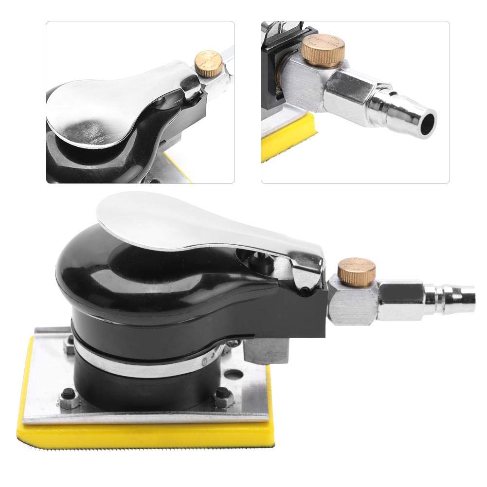 **Air Sander & Pneumatic Grinder Polisher - 10000 RPM Handheld Polishing Tool (71x100mm) for Metal, Wood & Auto Detailing**    *(Use Cases: Perfect for automotive refinishing, metal grinding, wood sanding, and DIY home projects.)*