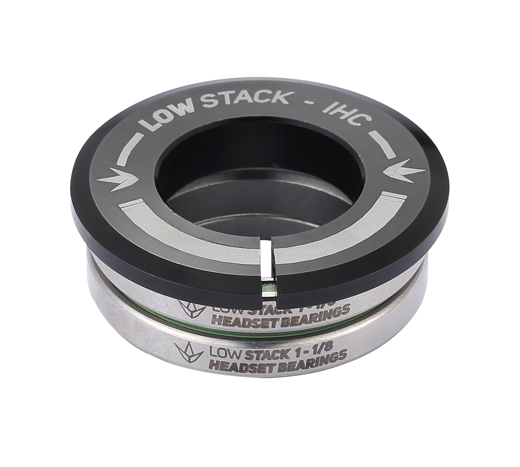 Envy Scooters Low Stack IHC Headset - Lightweight & Durable Bicycle Headset for BMX, MTB, and Freestyle Scooters - Perfect for Urban Commuting and Extreme Sports