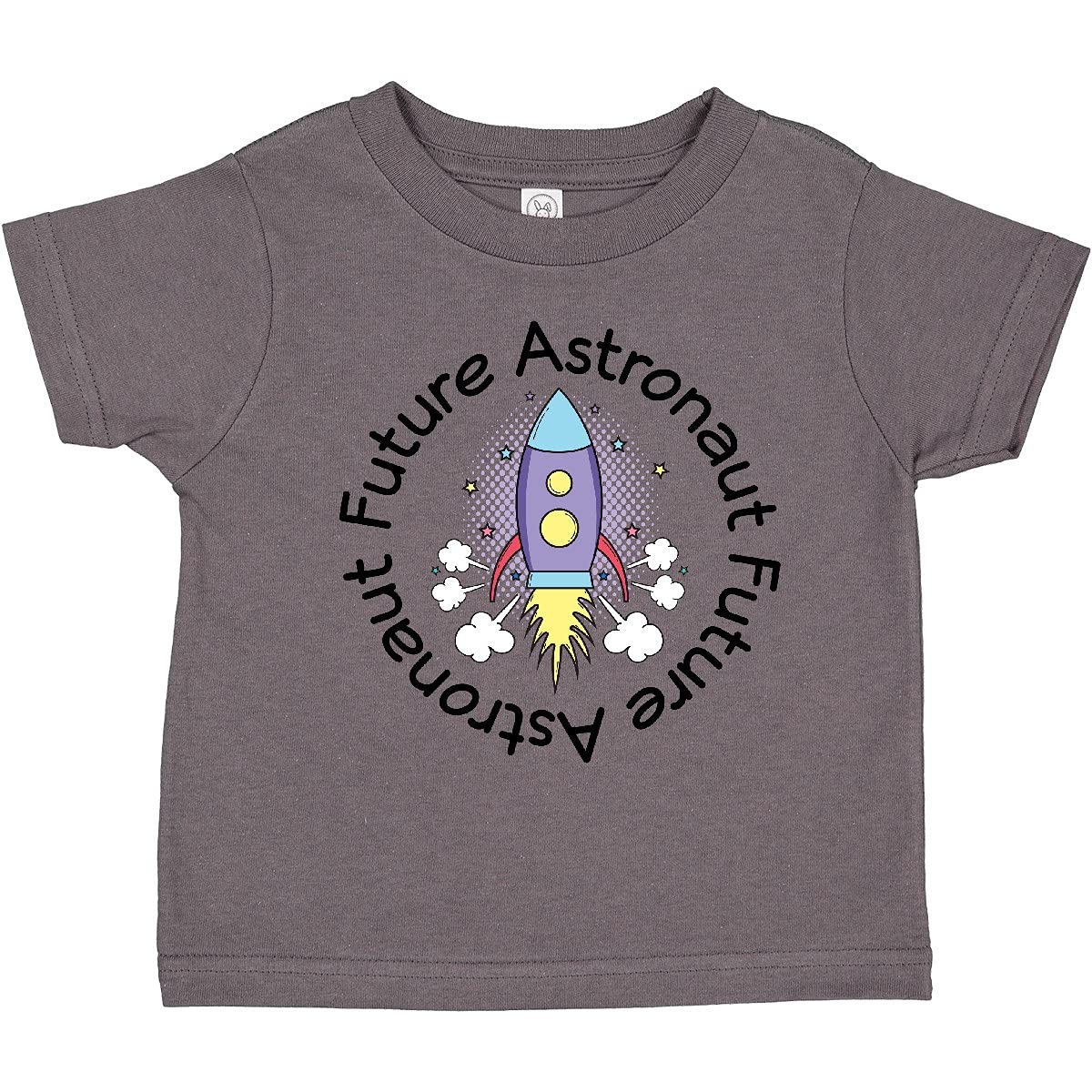Inktastic Future Astronaut Space Rocket Toddler T-Shirt - Cute Space Themed Cotton Tee for Kids | Perfect for School, Playdates & Space Enthusiasts