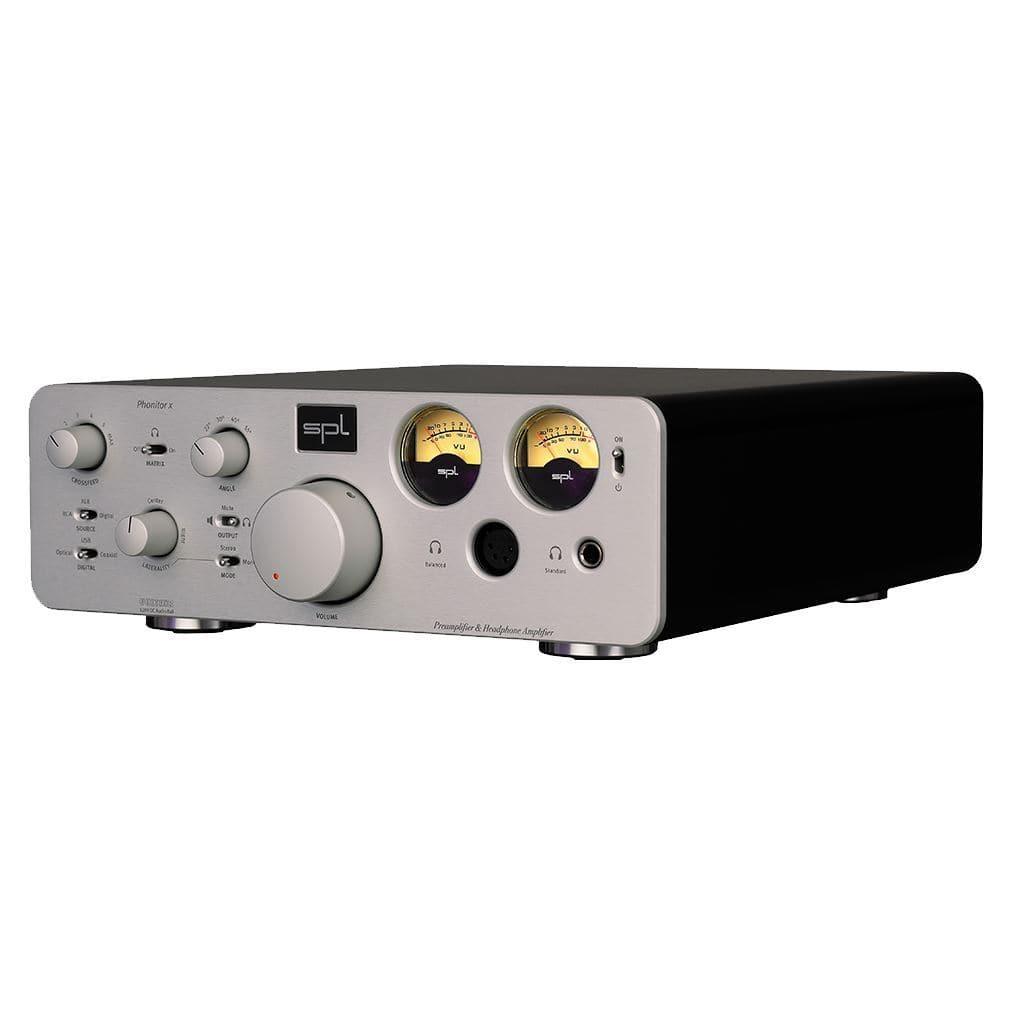SPL Phonitor X High-End Desktop Headphone Amplifier with DAC Option - Professional Studio & Audiophile Listening Experience