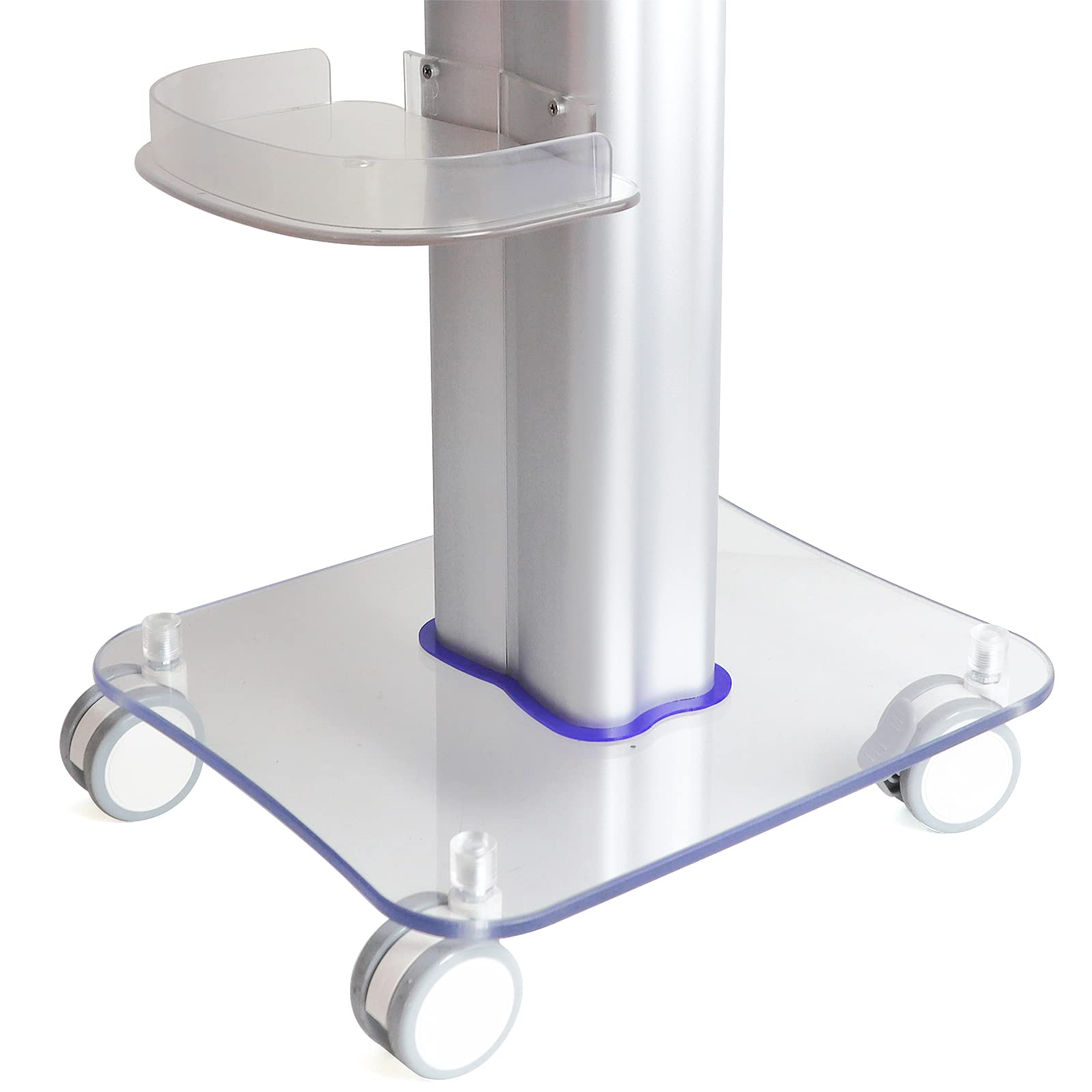 Professional Beauty Salon Trolley Stand with Wheels - Heavy Duty Rolling Cart for Salon Equipment Storage & Organization (99Lb Capacity) | Perfect for Hair Dryers, Straighteners & Spa Tools in Salons & Home Beauty Stations