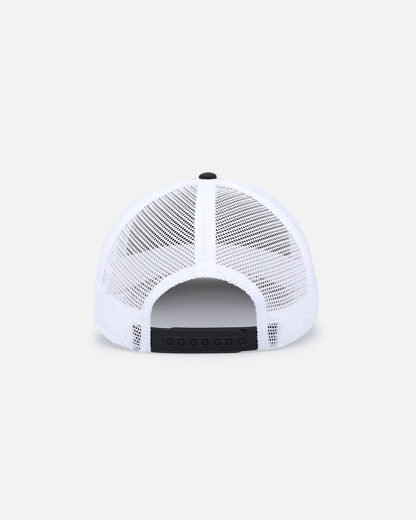 American Needle Twill Valin Patch Trucker Snapback Hat - White/Black Adjustable Baseball Cap for Men & Women - Perfect for Casual Wear, Sports & Outdoor Activities