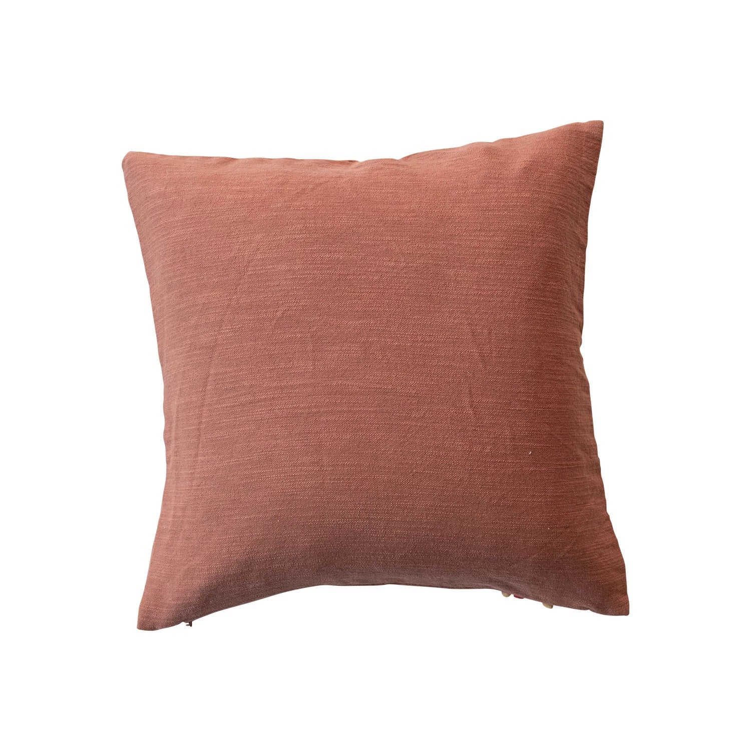 Embroidered Botanicals Joyeux Noel Christmas Pillow - Festive Holiday Home Decor for Sofa, Bed & Couch - Perfect for Xmas Living Room & Bedroom Decorations