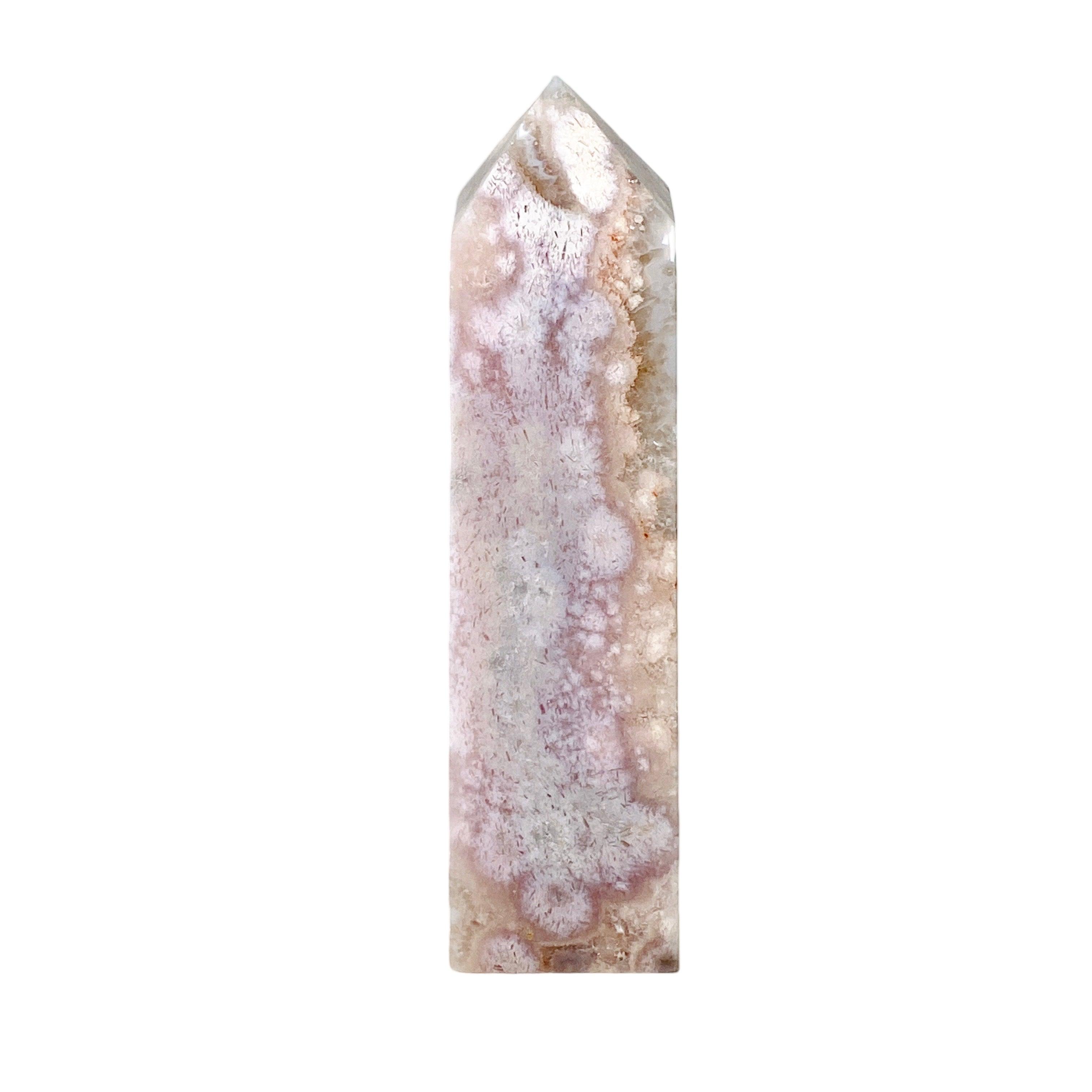 Natural Pink Amethyst Crystal Tower - Healing Stone for Meditation, Reiki & Home Decor (PAT 01) | Perfect for Spiritual Healing, Chakra Balancing & Positive Energy